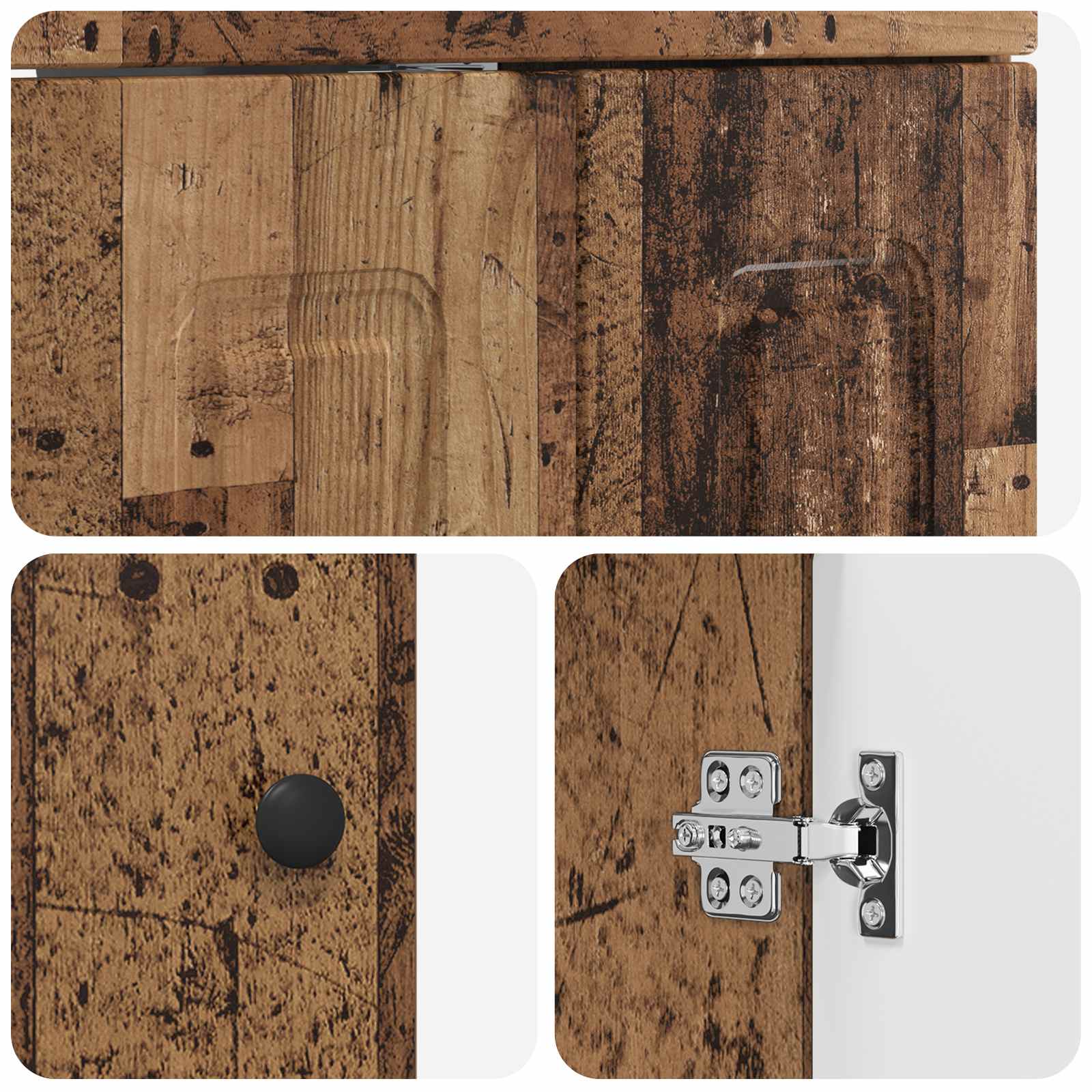 Set namještaja za kupaonicu Staro drvo 81 x 40 x 84,5 cm