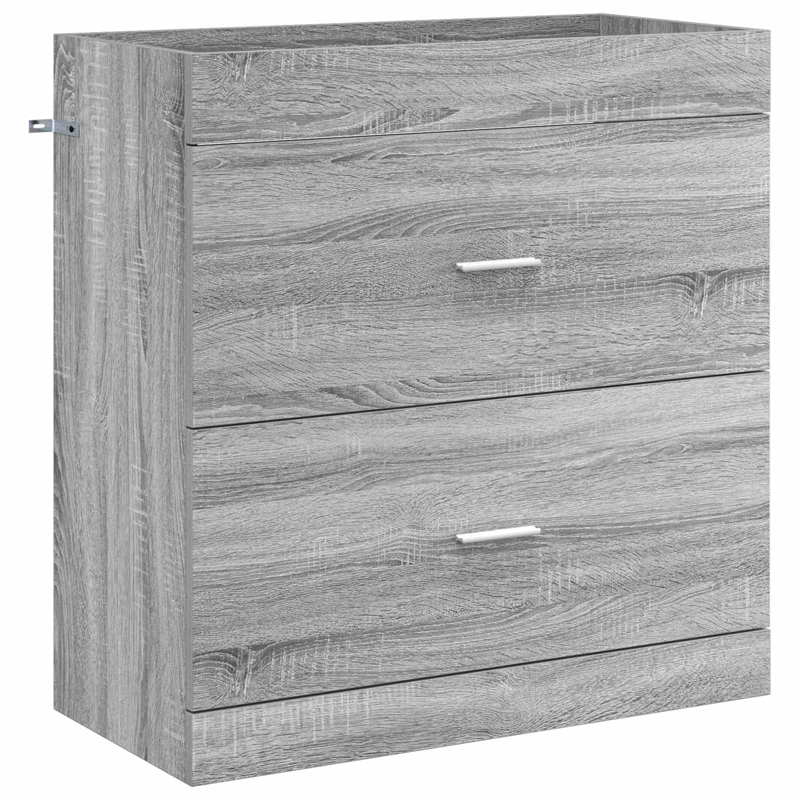 Set namještaja za kupaonicu Siva Sonoma 81 x 40 x 84,5 cm