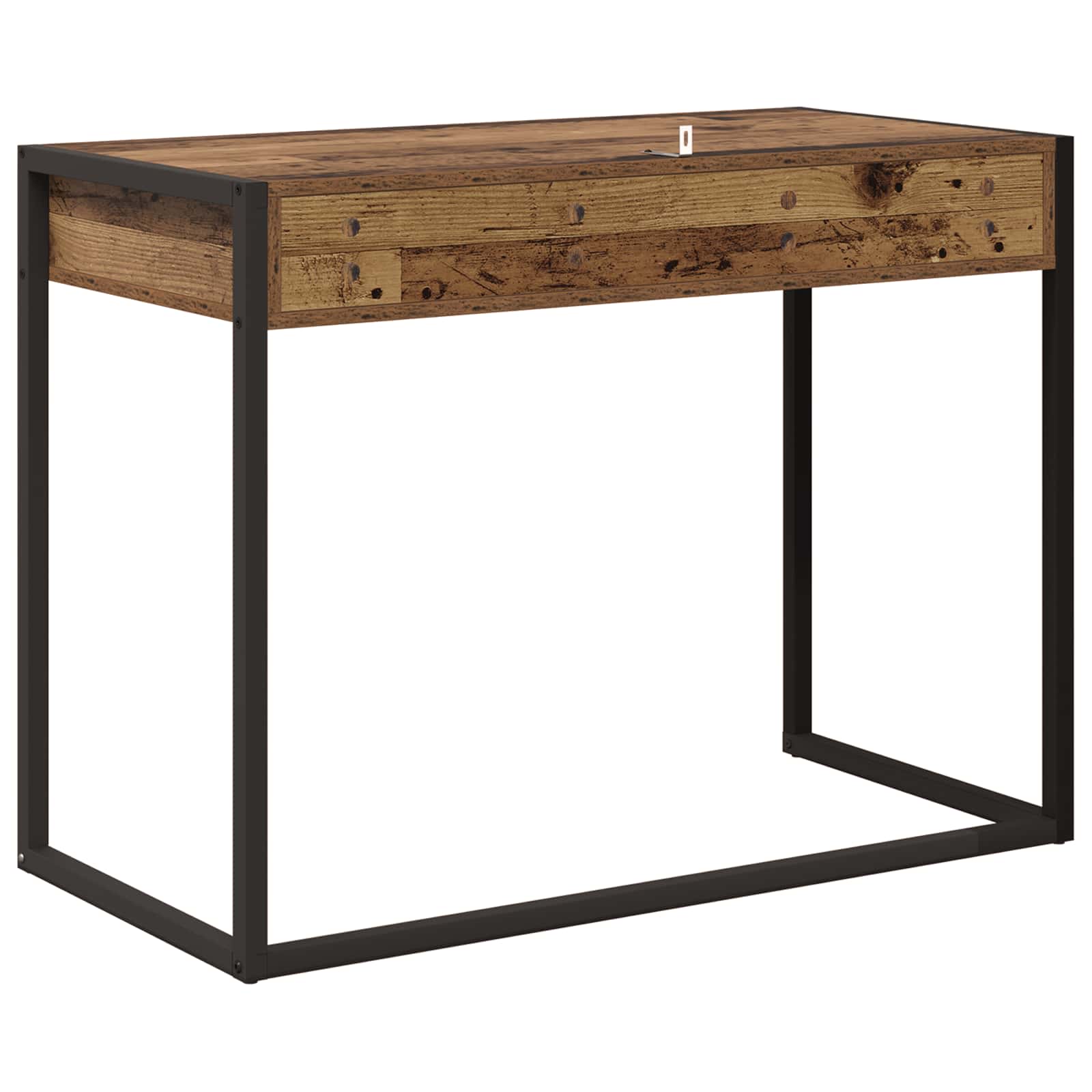 Stol s pohranom Staro drvo 100 x 50 x 75 cm Konstruirano drvo