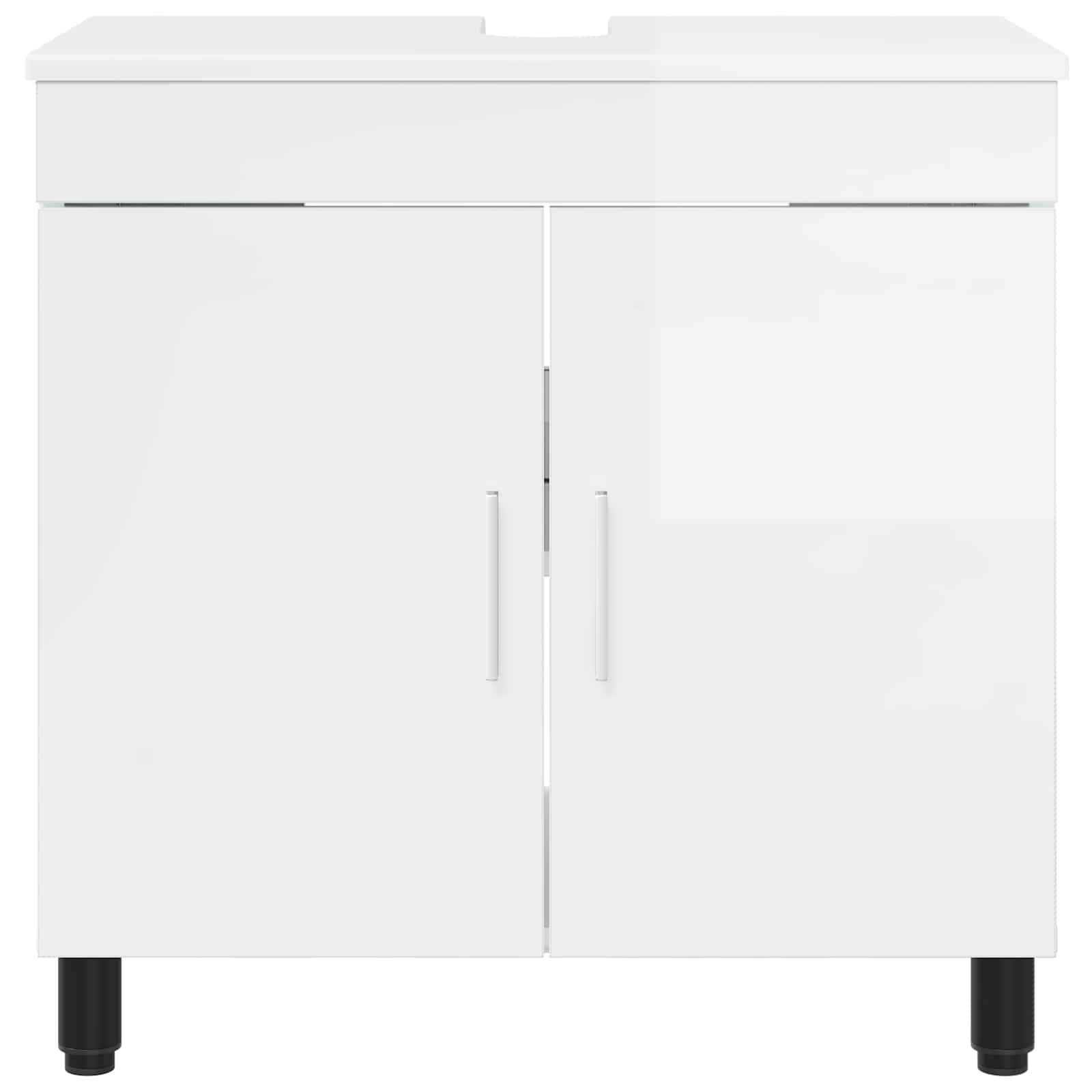 Toaletna jedinica Bijela visokog sjaja 60 x 35 x 60 cm
