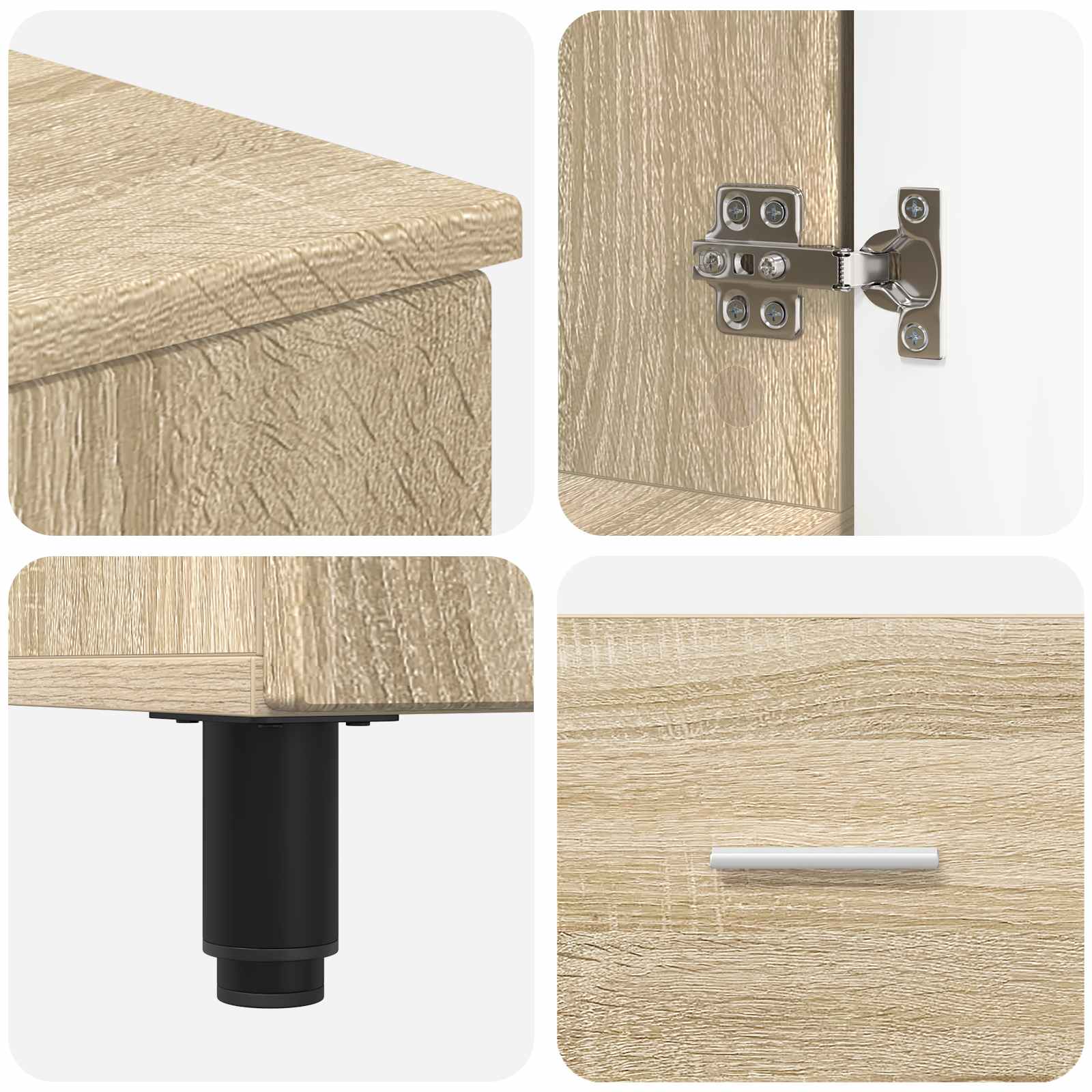 Toaletna jedinica Hrast sonoma 60 x 35 x 60 cm