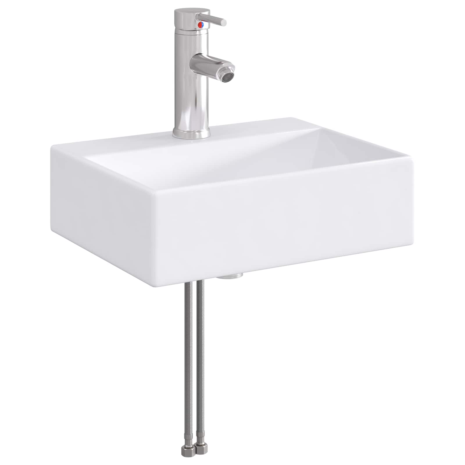 Umivaonik za kupaonicu Krom 39 x 30,5 x 12,5 cm Metal