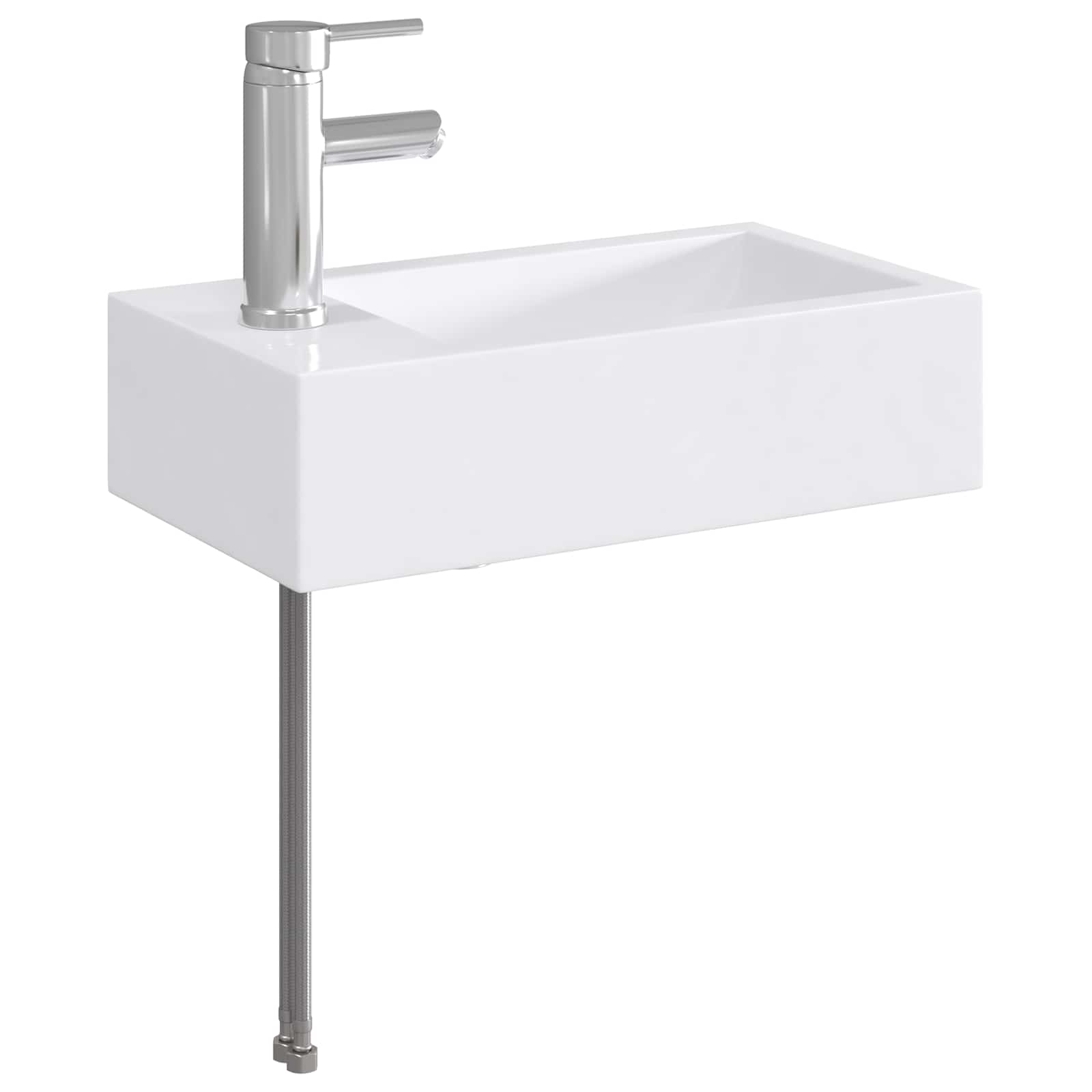 Umivaonik za kupaonicu Krom 45,5 x 25,5 x 13 cm Metal