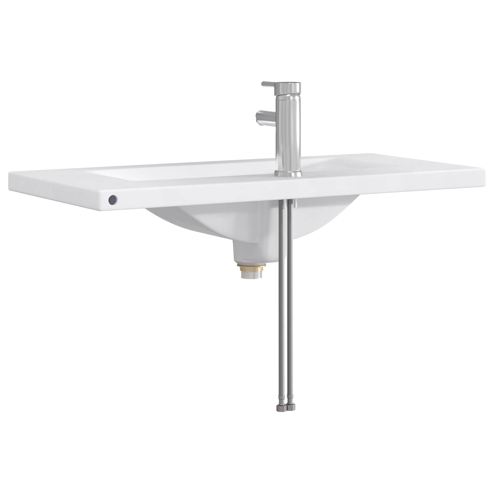 Umivaonik za kupaonicu Krom 81 x 40 x 17,5 cm Metal