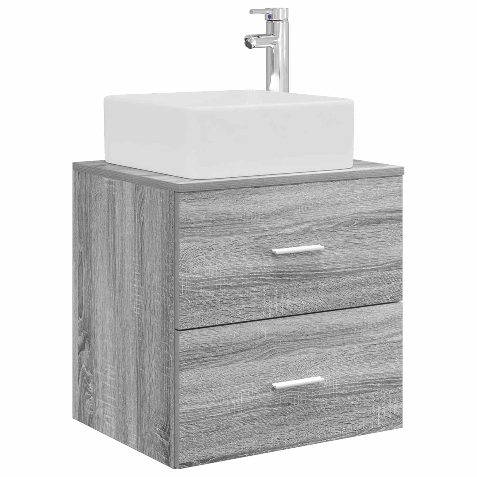 Umivaonik s policom Siva Sonoma 53 x 34,5 x 63 cm