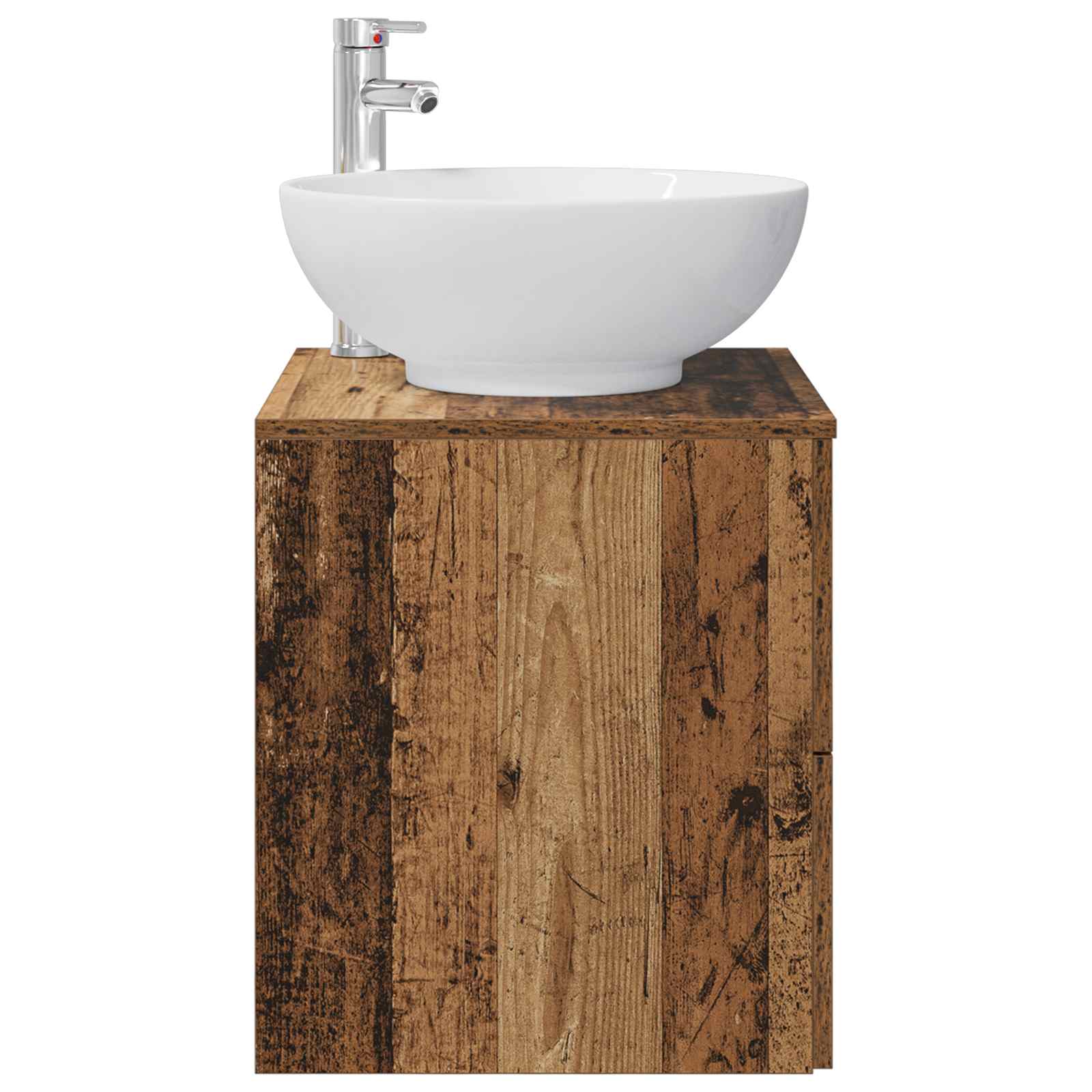 Umivaonik s policom Staro drvo 49,5 x 44,5 x 66,5 cm