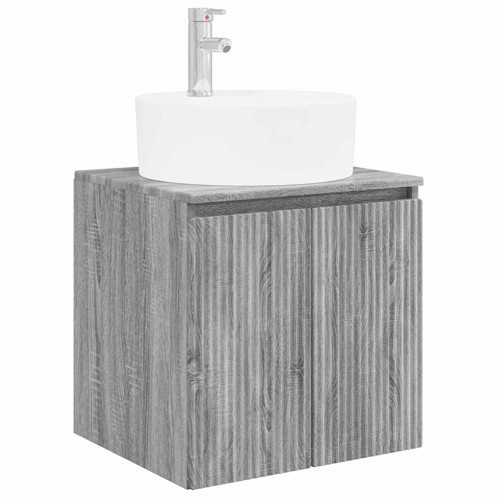 Umivaonik s policom Siva Sonoma 49,5 x 44,5 x 65 cm