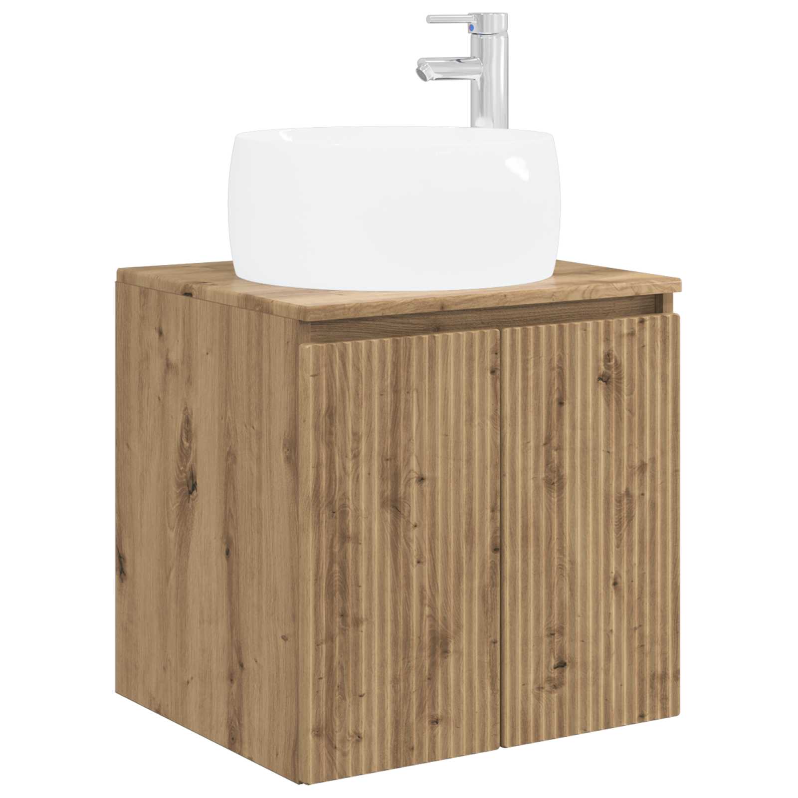 Umivaonik s policom Hrast artisan 49,5 x 44,5 x 66 cm