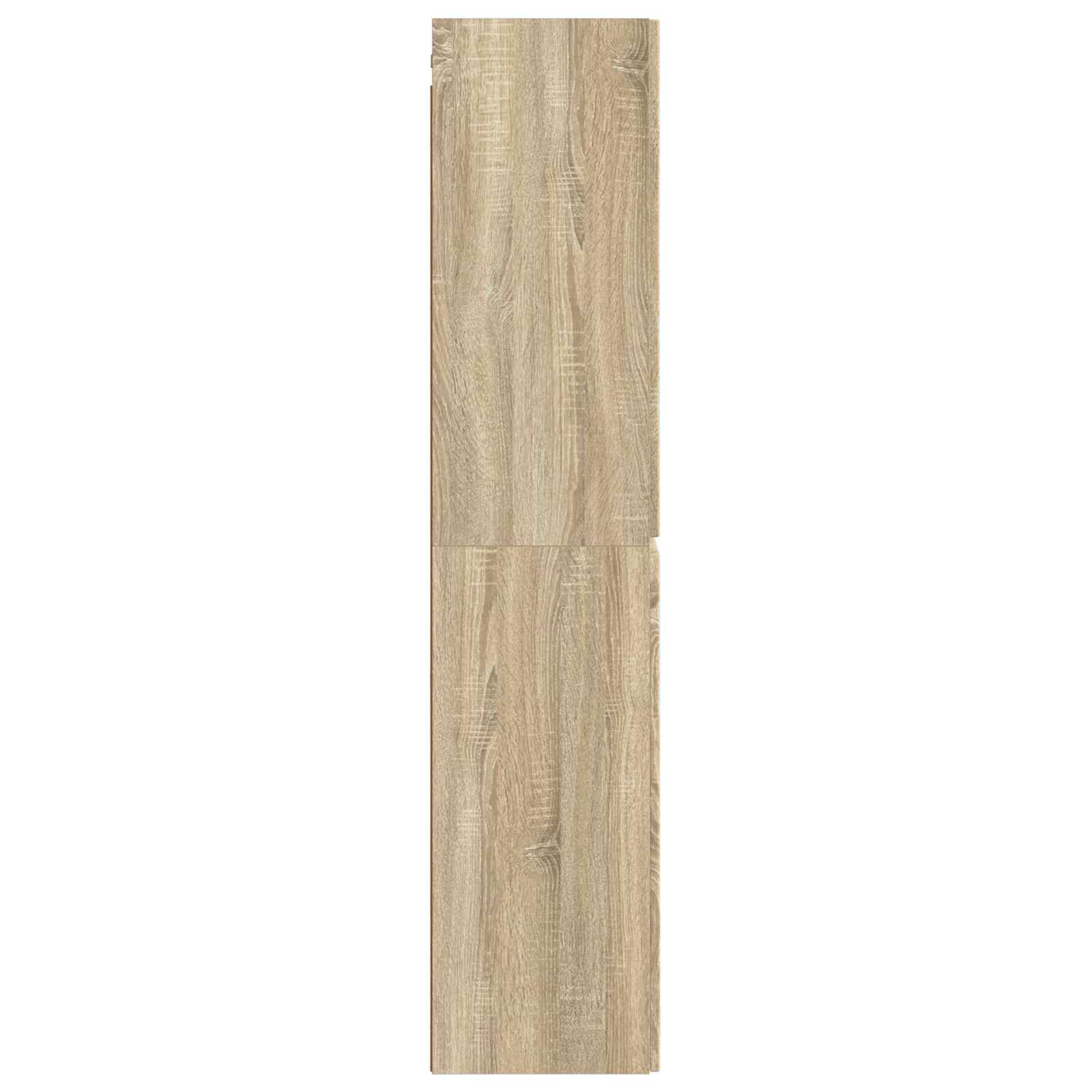 Ormar za Kupaonicu na Zidu Hrast sonoma 33 x 34,5 x 160 cm