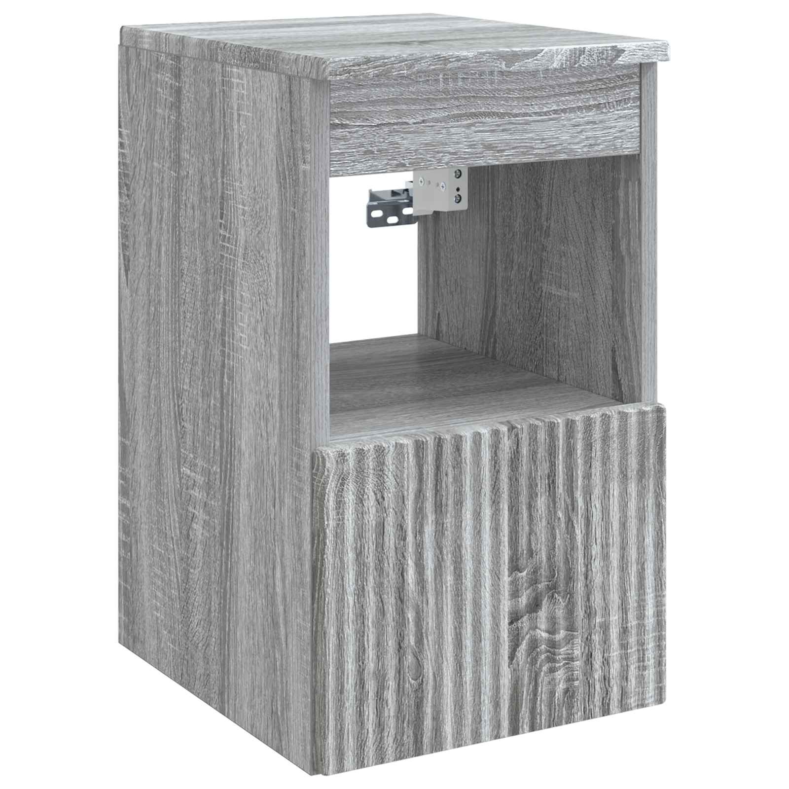 Set ormarića za kupaonicu 5 pcs Siva Sonoma 43 x 11,5 x 60,5 cm