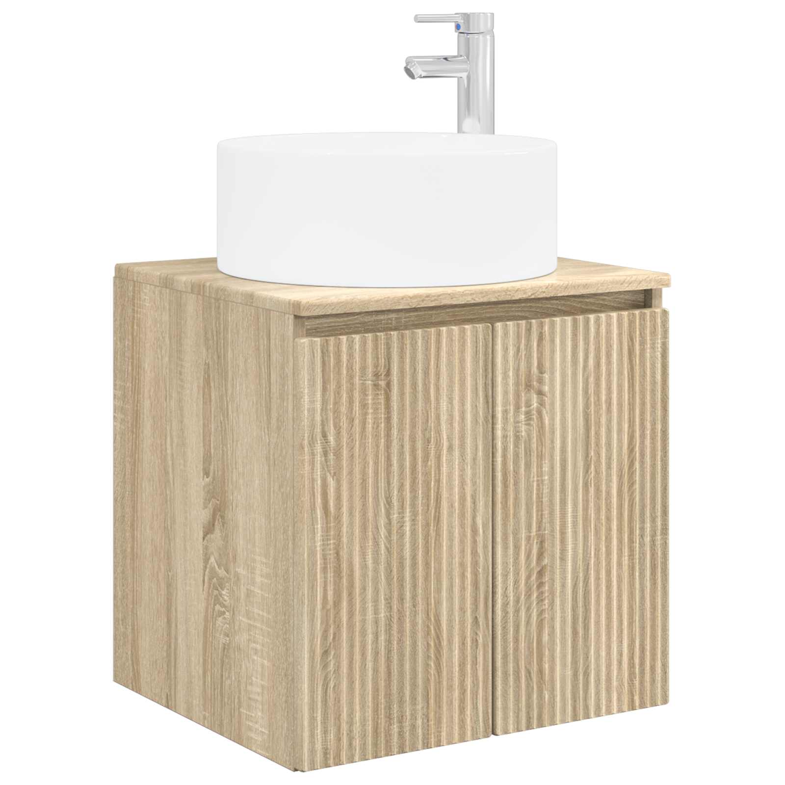 Set ormarića za kupaonicu 4 pcs Hrast sonoma