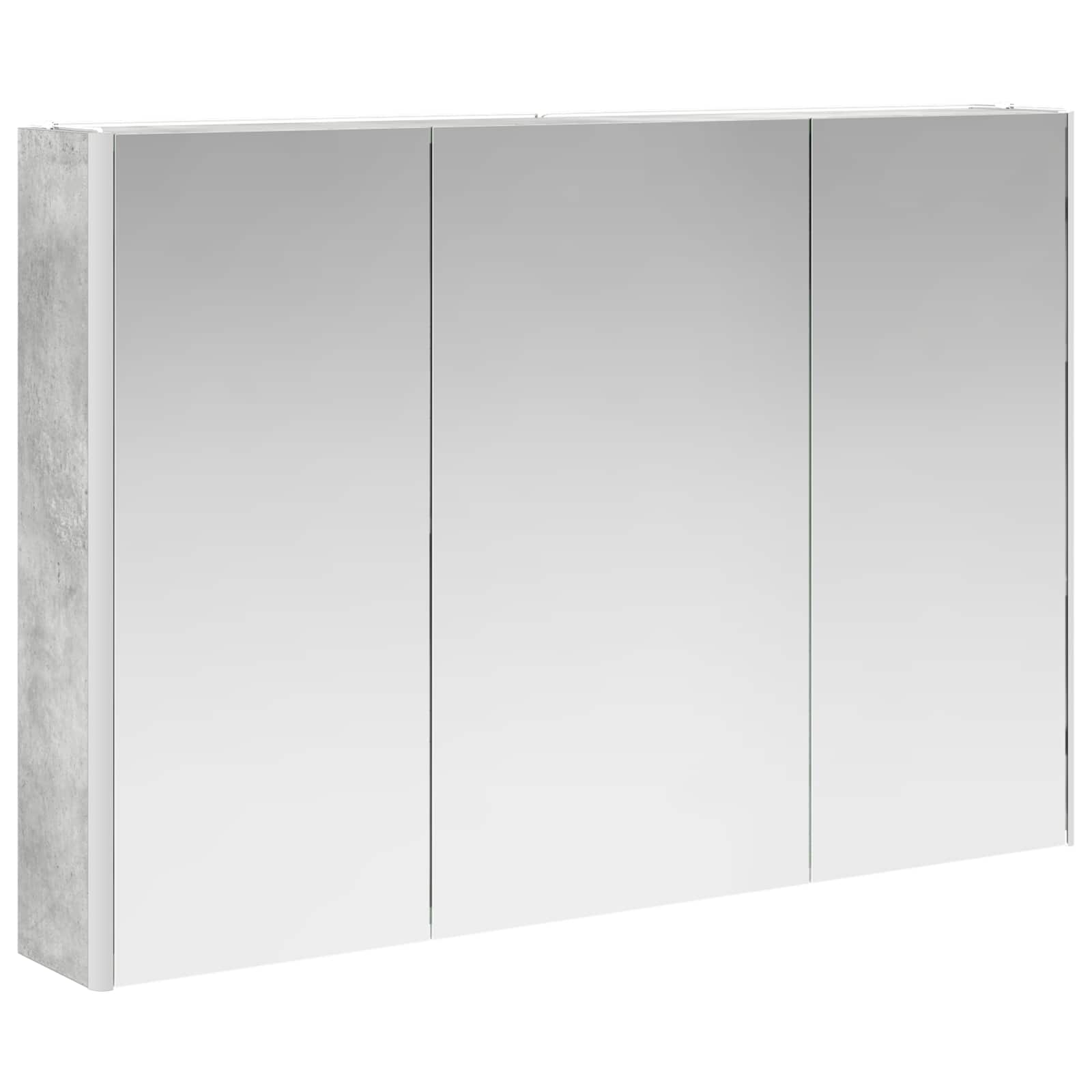 Set namještaja za kupaonicu 6 pcs Betonska siva