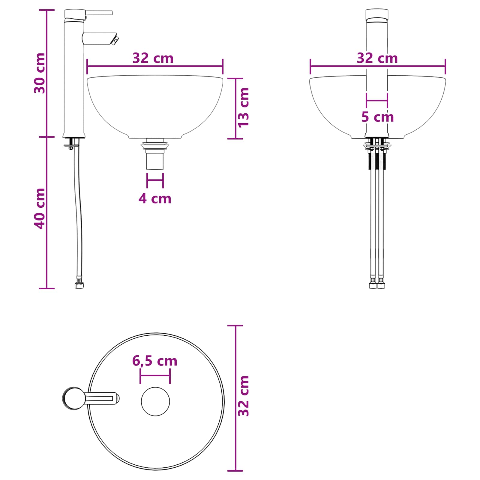 Set ormarića za kupaonicu 5 pcs Staro drvo 43 x 11,5 x 60,5 cm
