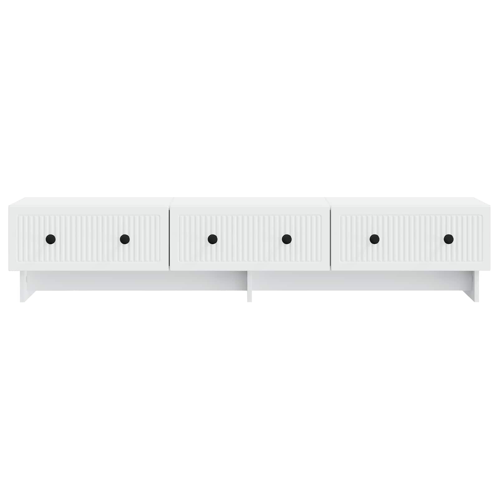 TV ormar s ladicama Bijela 147 x 34,5 x 30 cm Konstruirano drvo