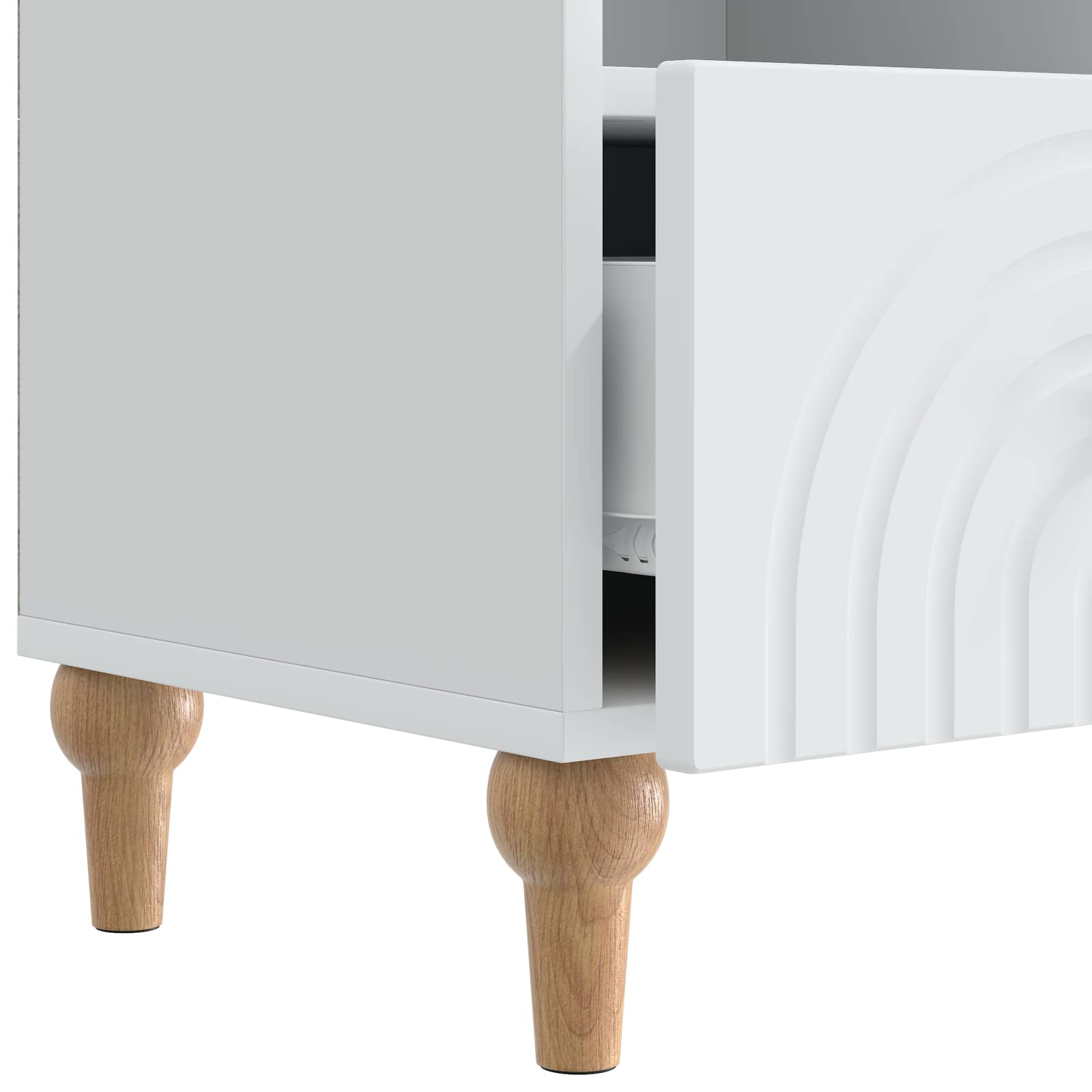 TV ormar Bijeli 102 x 34,5 x 50 cm Konstrukcijsko drvo