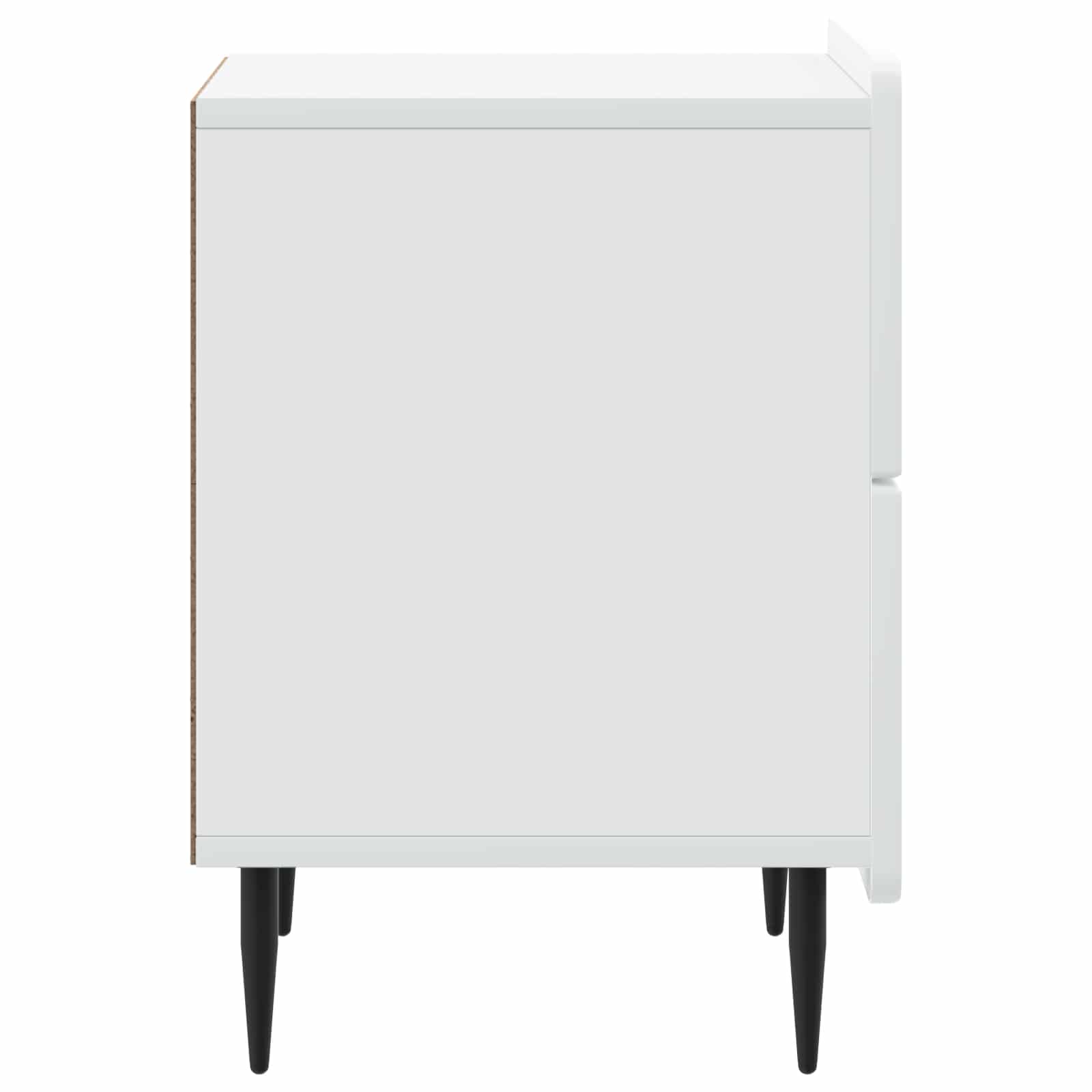 Noćni ormar Bijela 43 x 34,5 x 49,5 cm Konstruirano drvo
