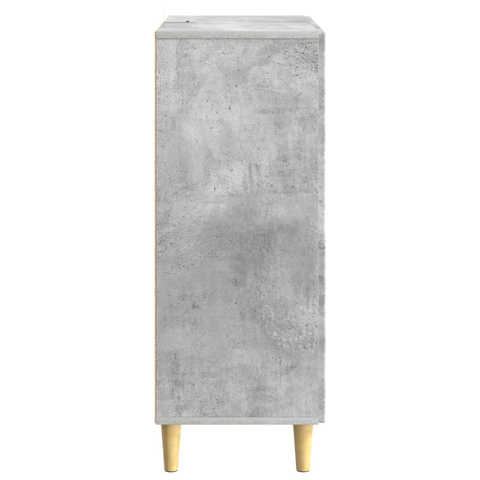 Postol Betonska siva 66 x 34,5 x 90 cm Konstruirano drvo