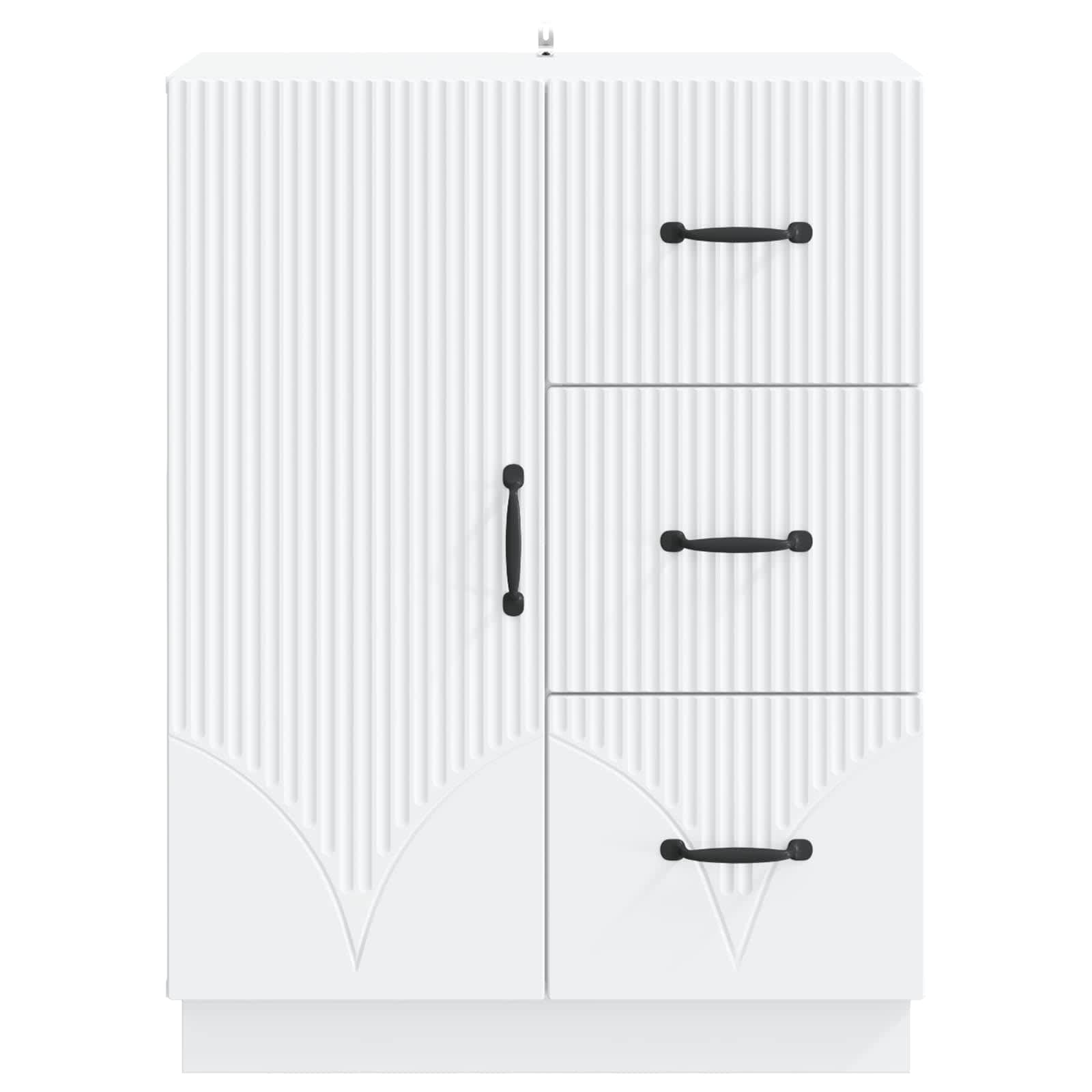 Kreveta s ladicama Bijela 66 x 34,5 x 87 cm Konstruirano drvo