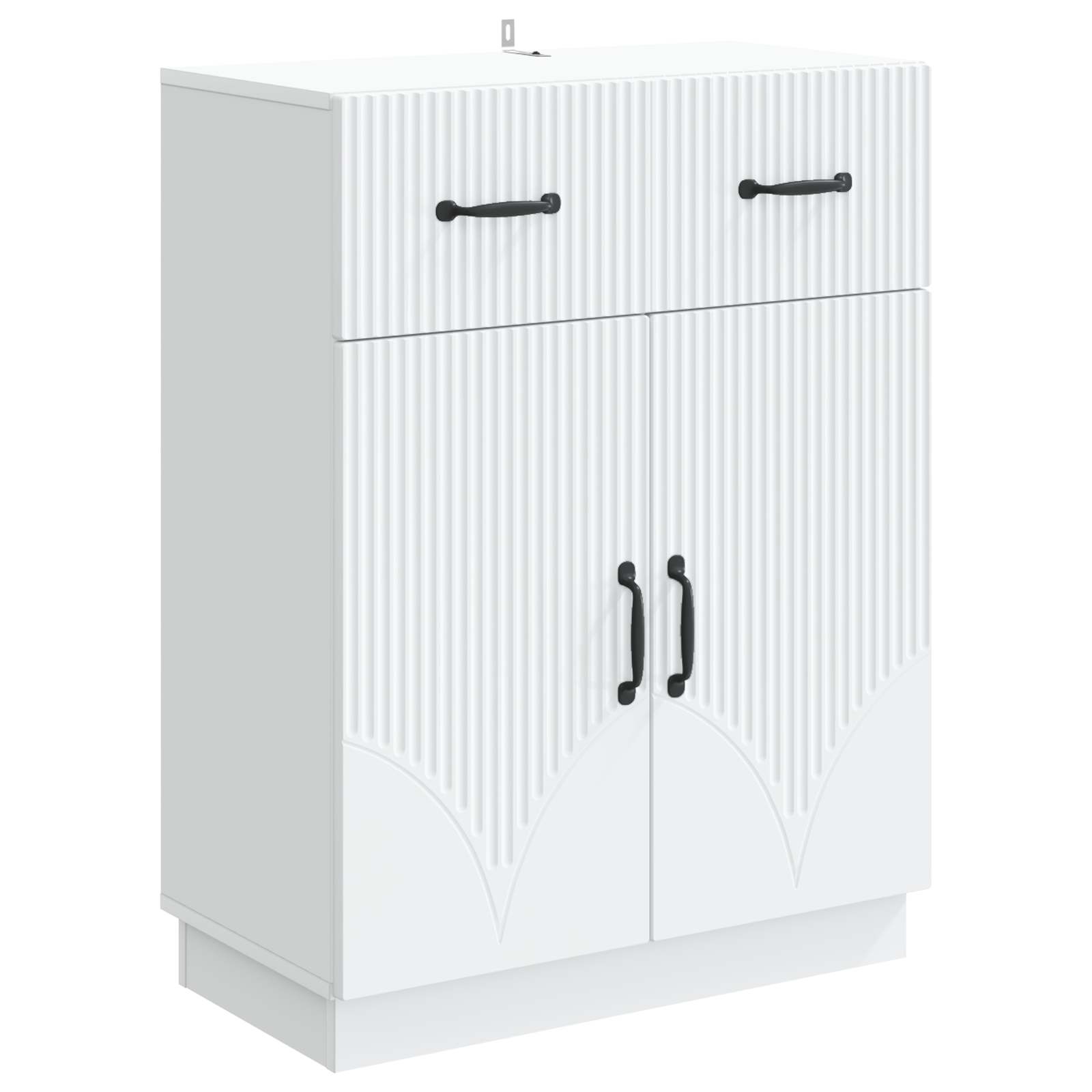 Kreveta s ladicama Bijela 66 x 34,5 x 87 cm Konstruirano drvo