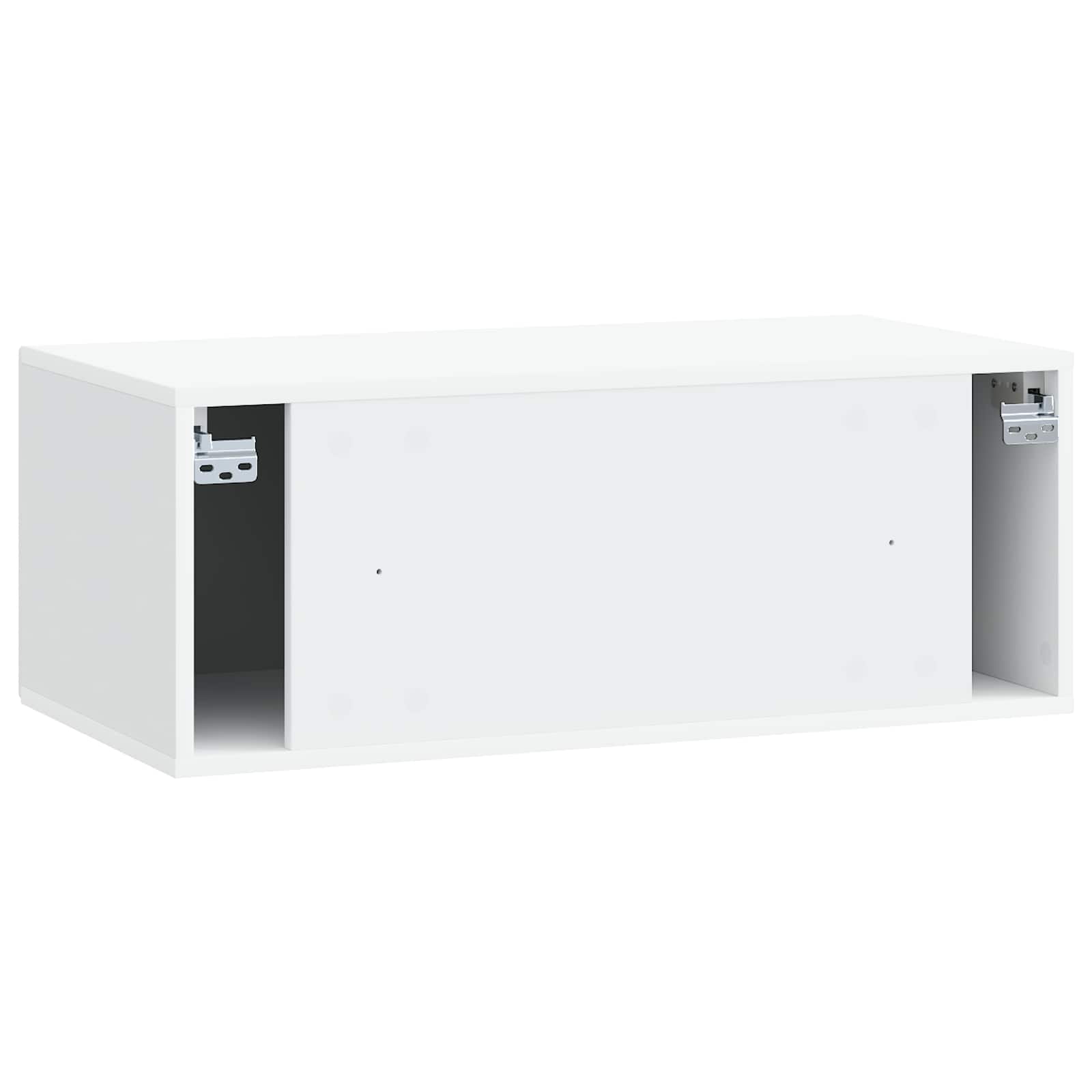 TV ormar za zid Bijela 78,5 x 41 x 30 cm Konstruirano drvo