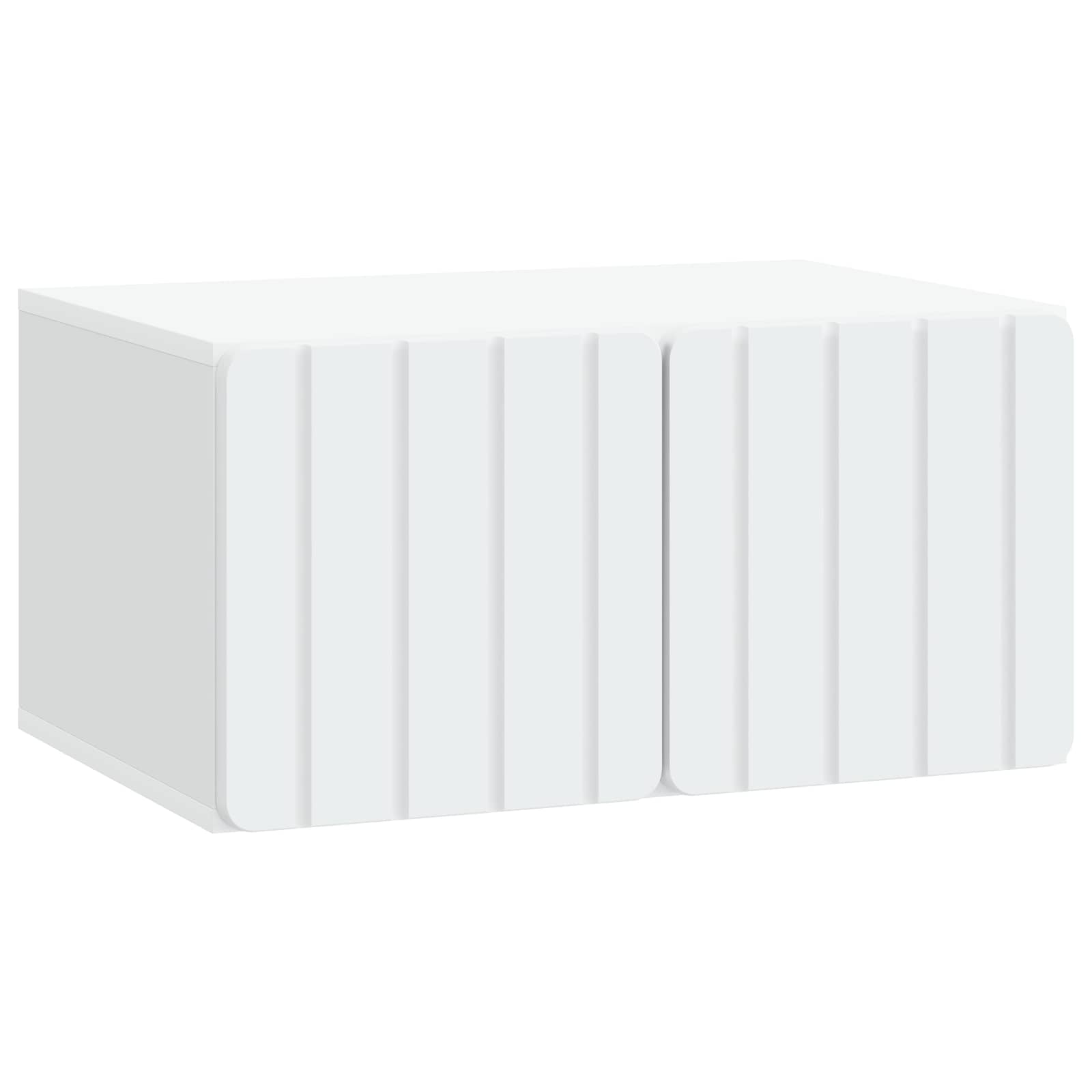 TV ormar za zid Bijela 59,5 x 41 x 30 cm Konstruirano drvo