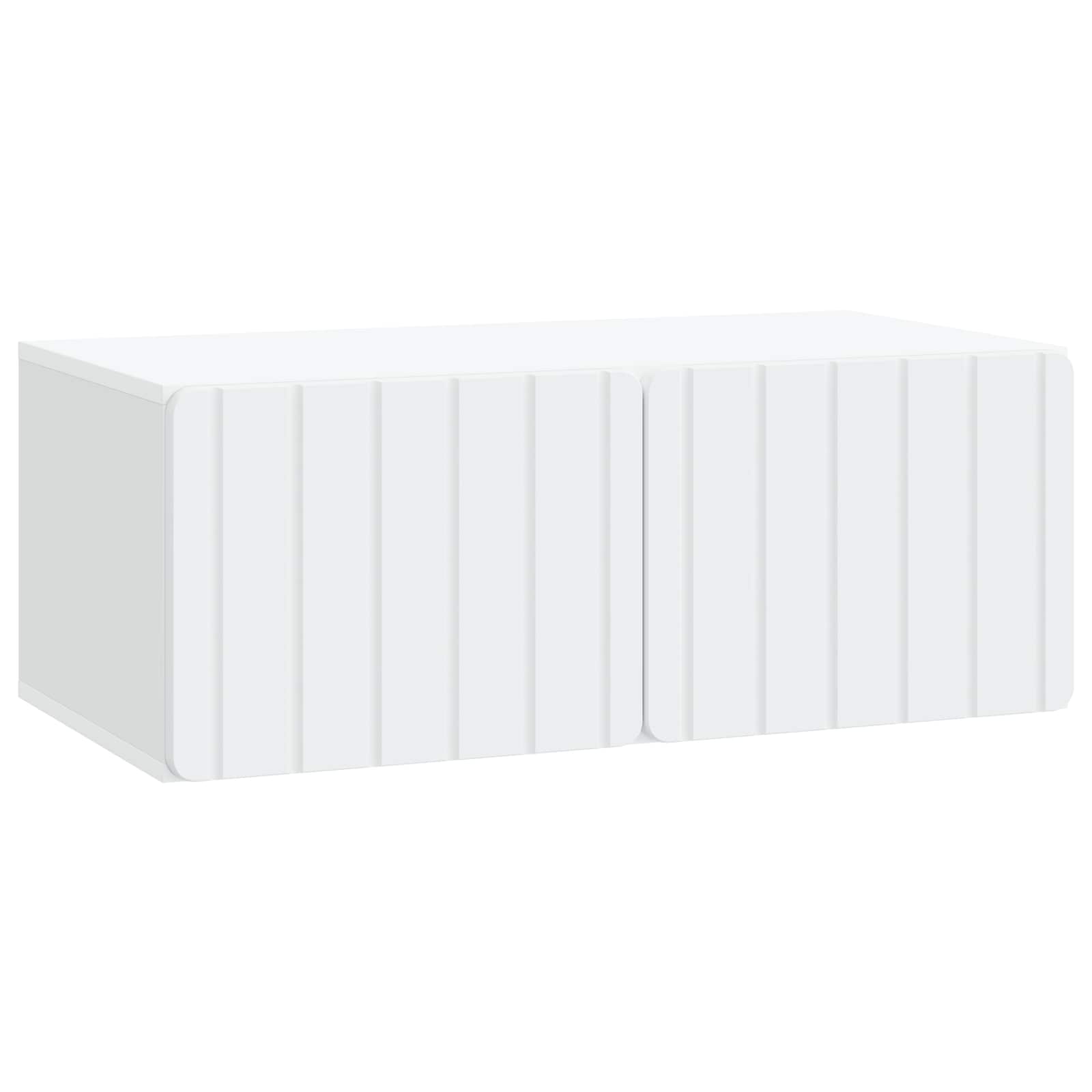 TV ormar za zid Bijela 78,5 x 41 x 30 cm Konstruirano drvo