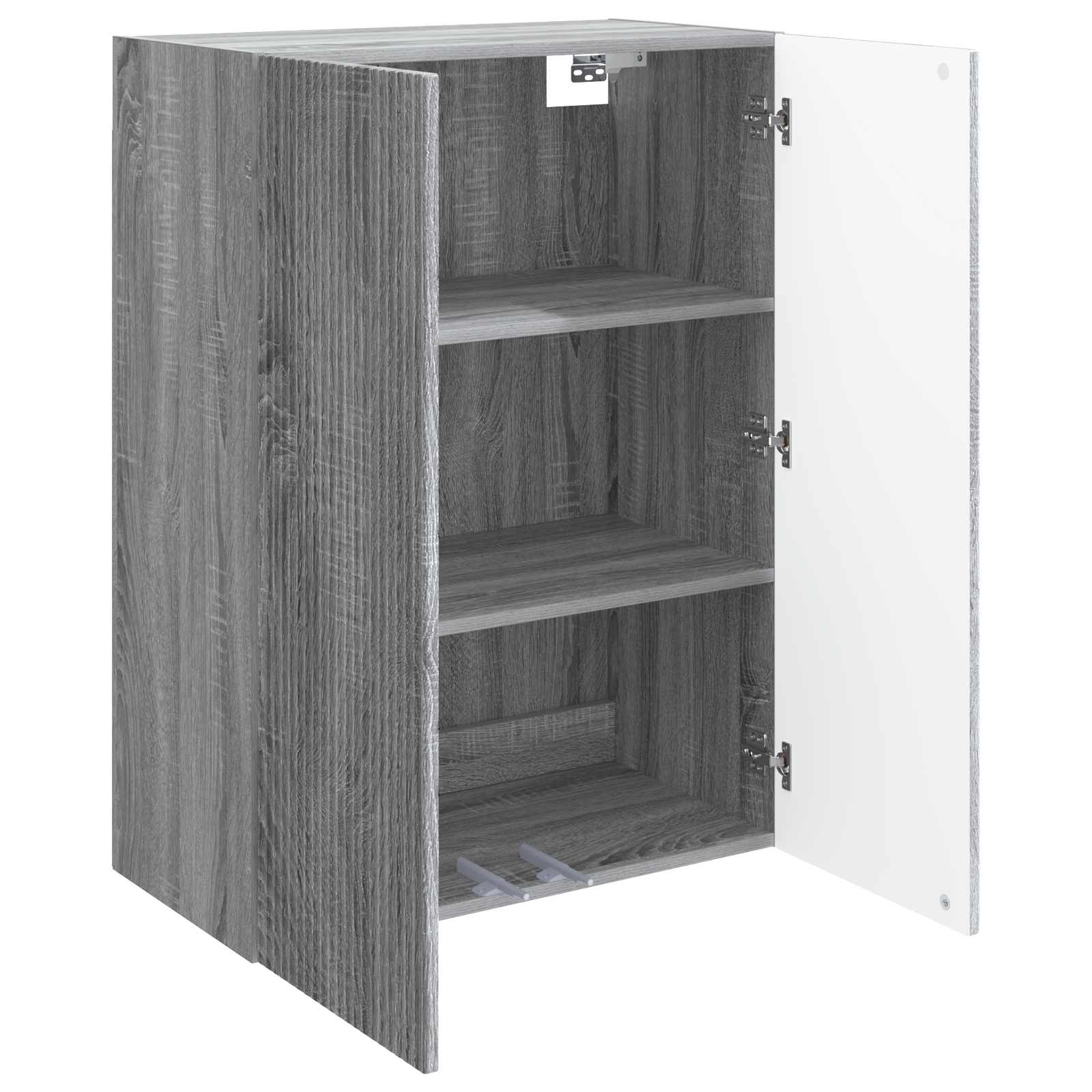 Ormar za montažu na zid Siva Sonoma 66 x 34,5 x 90 cm