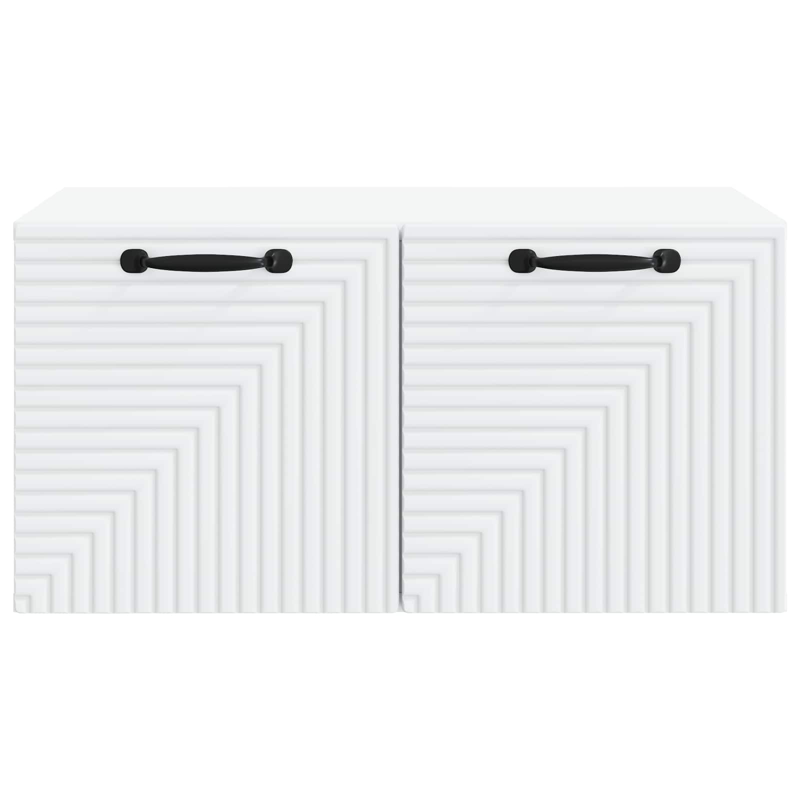 TV ormar za zid Bijela 59,5 x 41 x 30 cm Konstruirano drvo