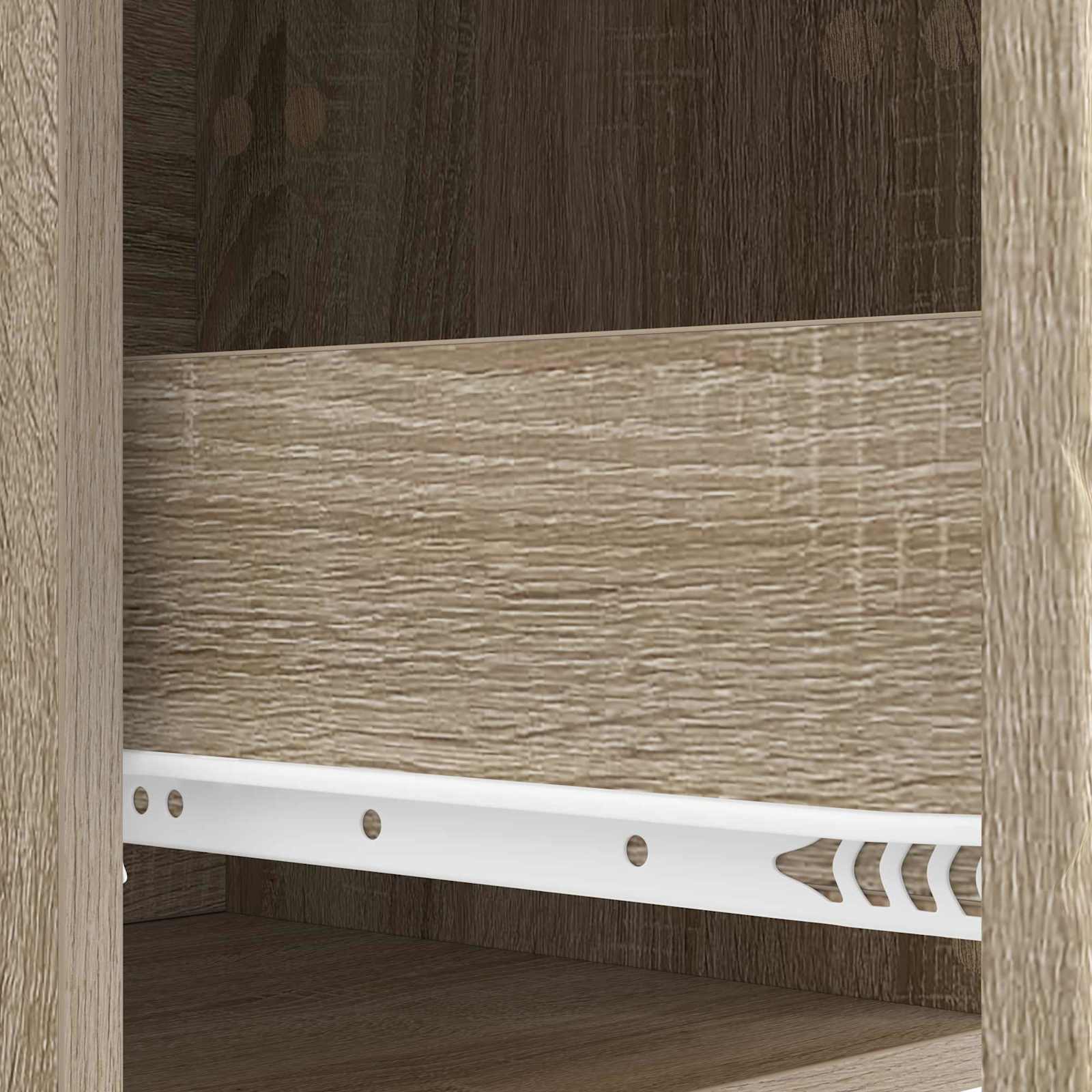 Stolna montirana na zid 2 pcs Hrast sonoma 34,5 x 33 x 20 cm
