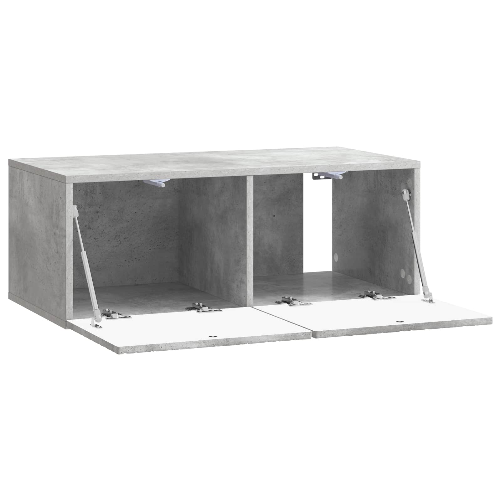TV ormar za zid 98 x 31 cm Betonska siva Konstruirano drvo