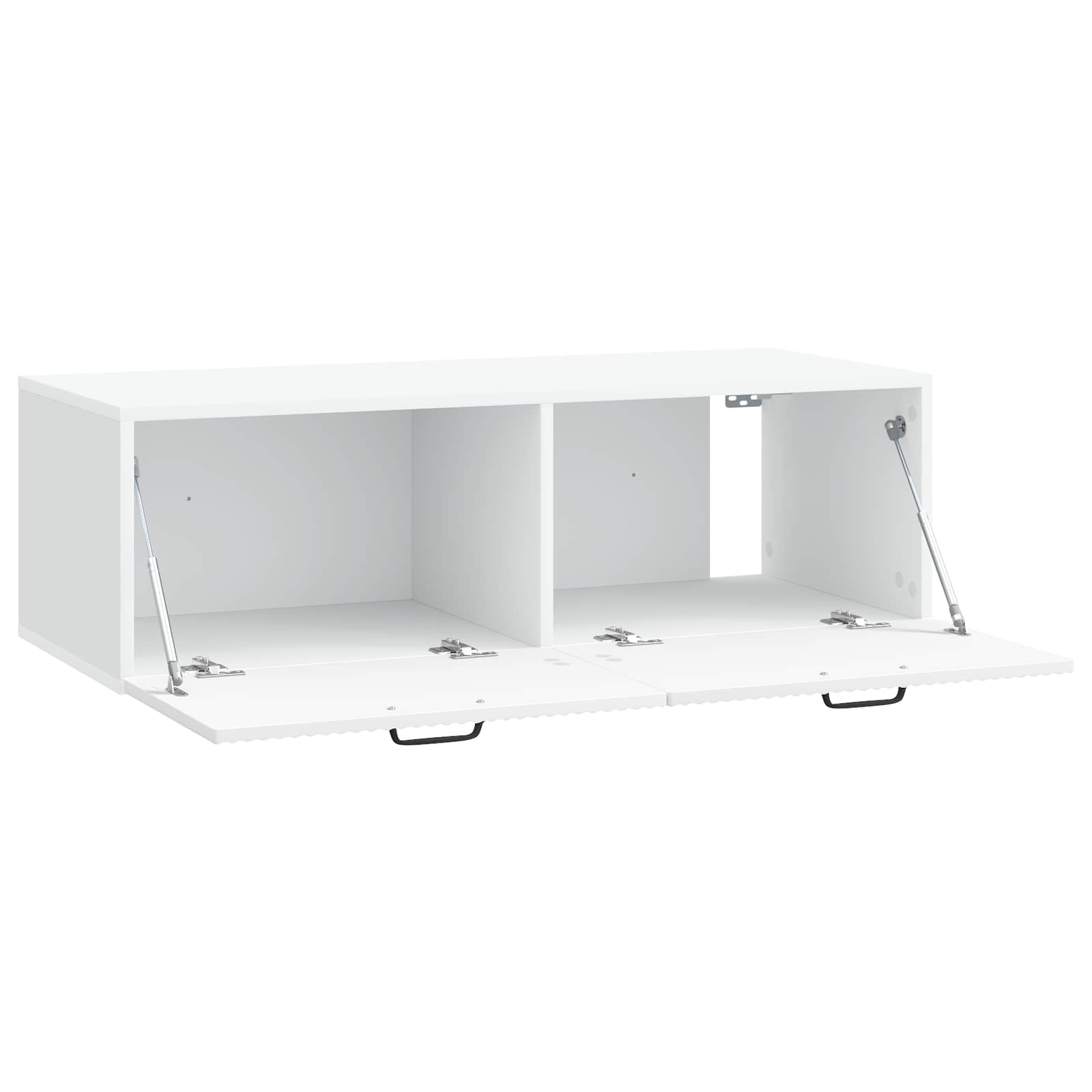 TV ormar za zid Zidne Bijela 98 x 41 x 30 cm Konstruirano drvo