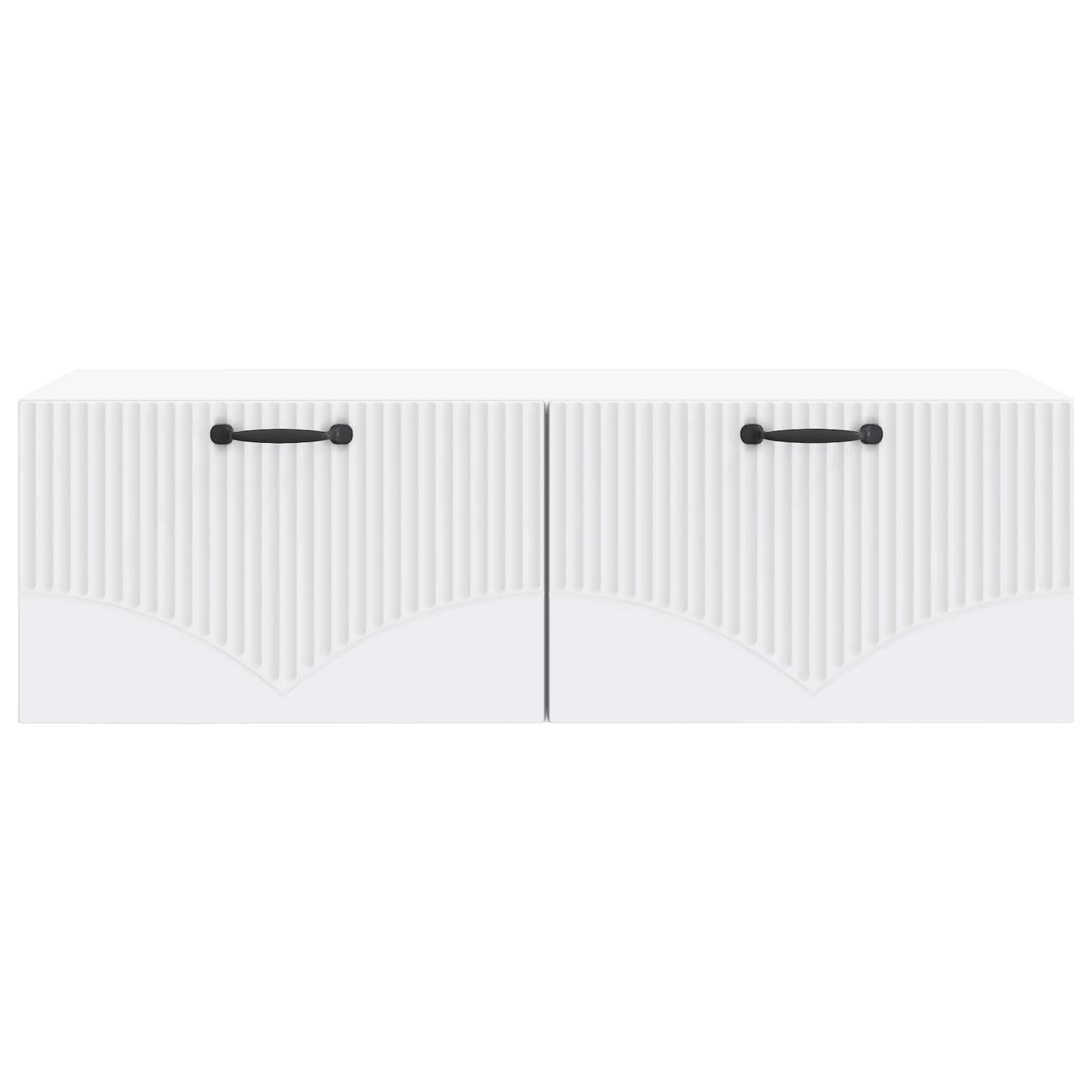 TV ormar za zid Zidne Bijela 98 x 41 x 30 cm Konstruirano drvo
