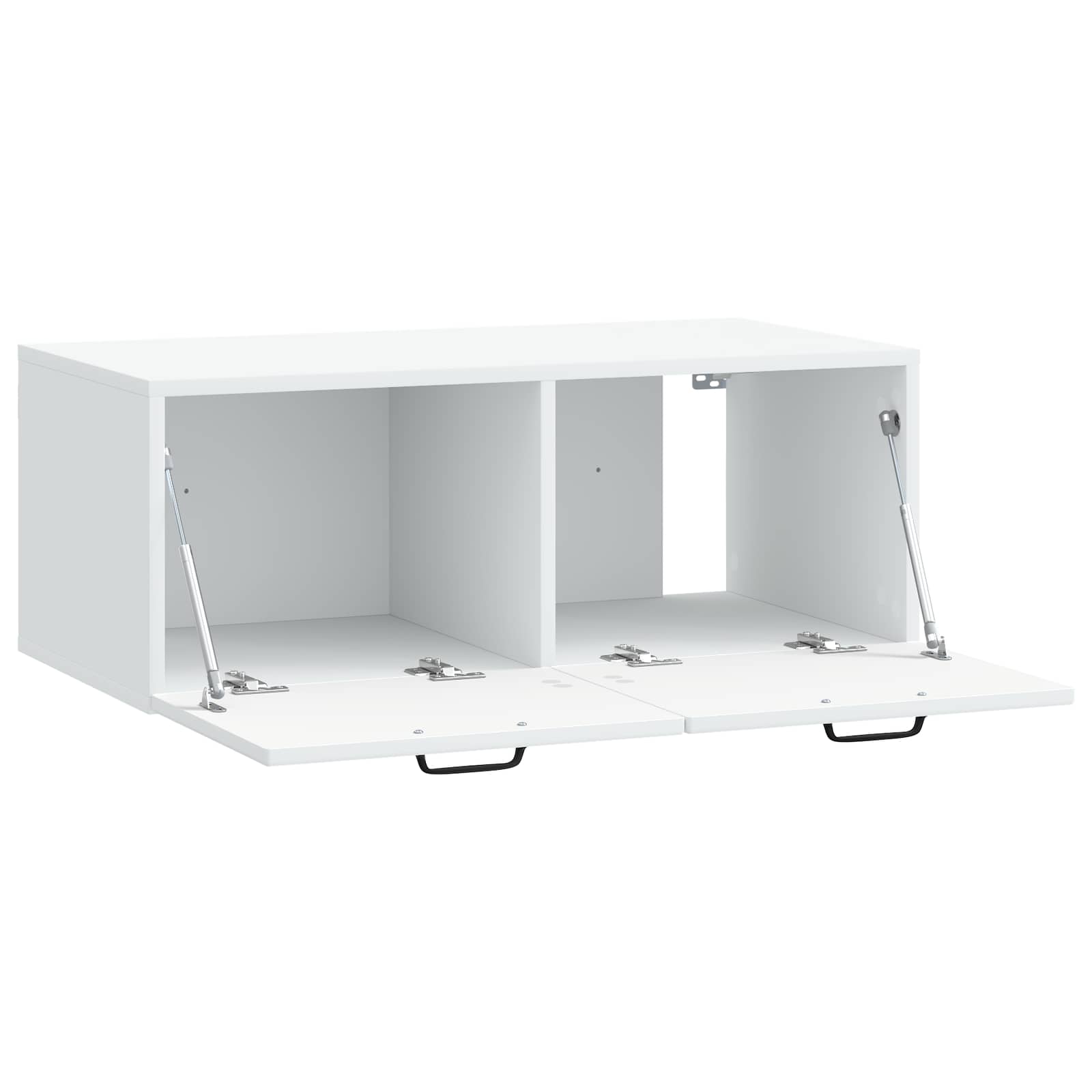 TV ormar za zid Bijela 78,5 x 41 x 30 cm Konstruirano drvo