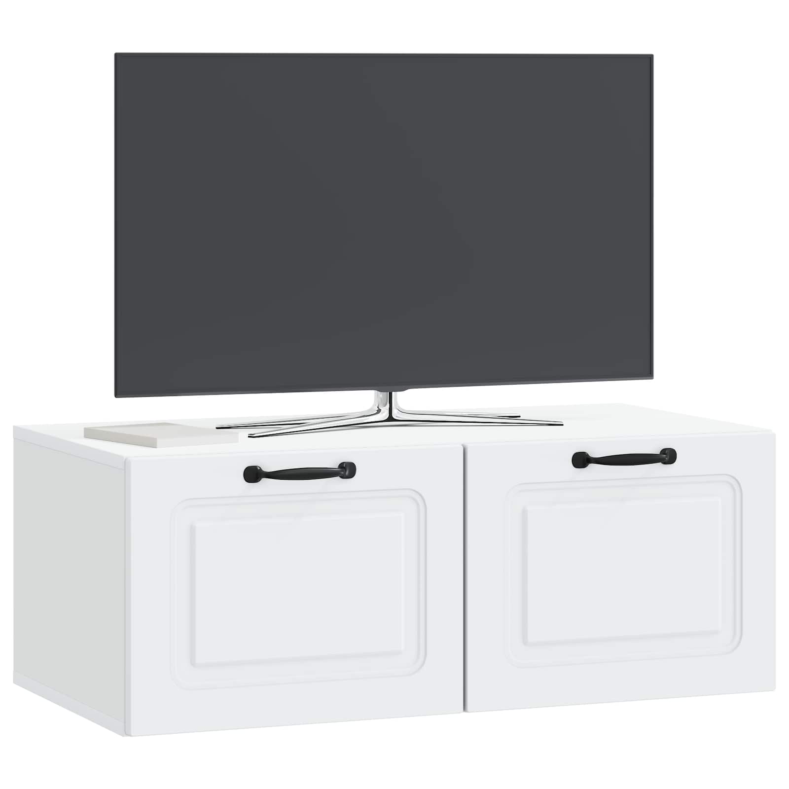 TV ormar za zid Bijela 78,5 x 41 x 30 cm Konstruirano drvo