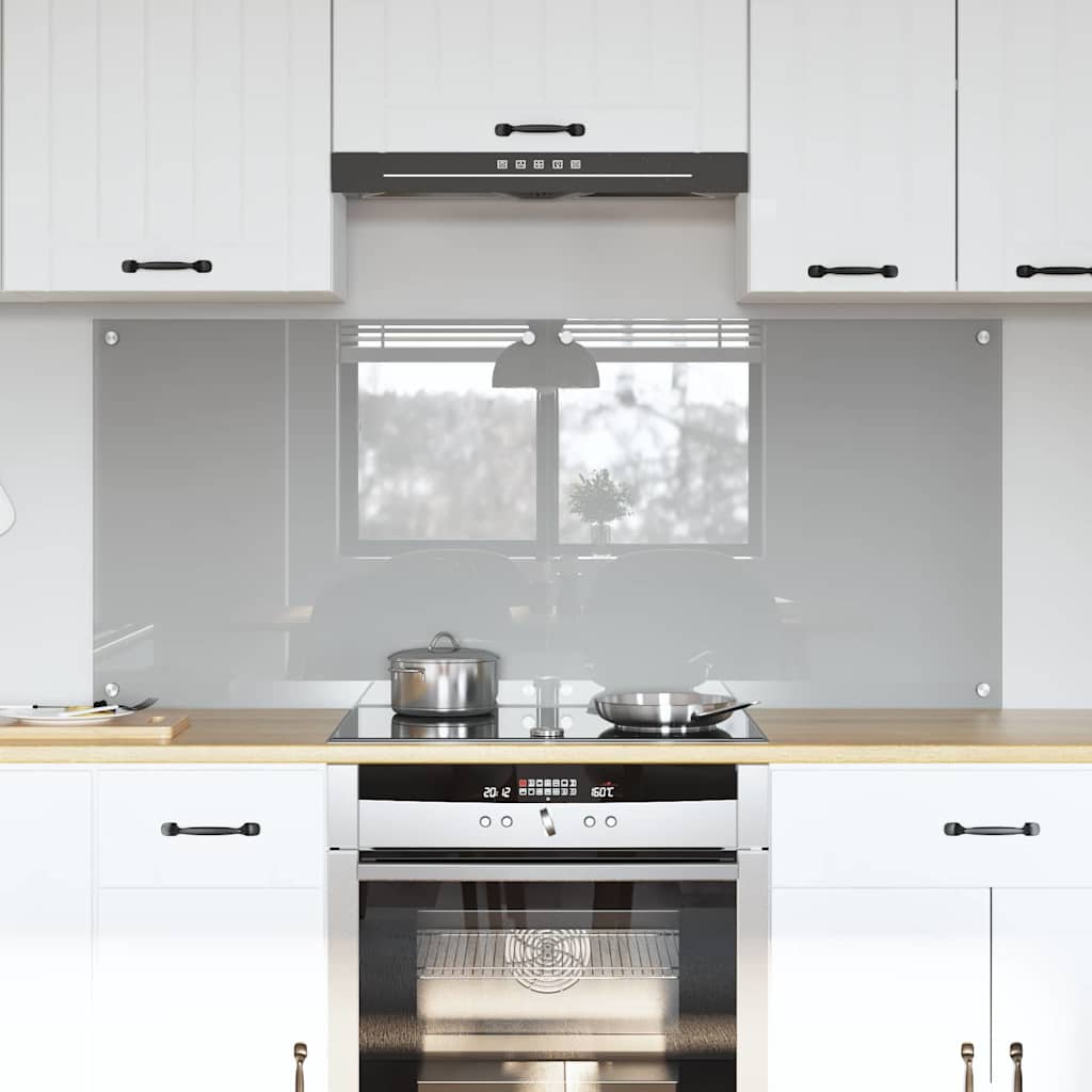 Kuhinjski zid 2 pcs Svijetlo siva 70 x 60 cm