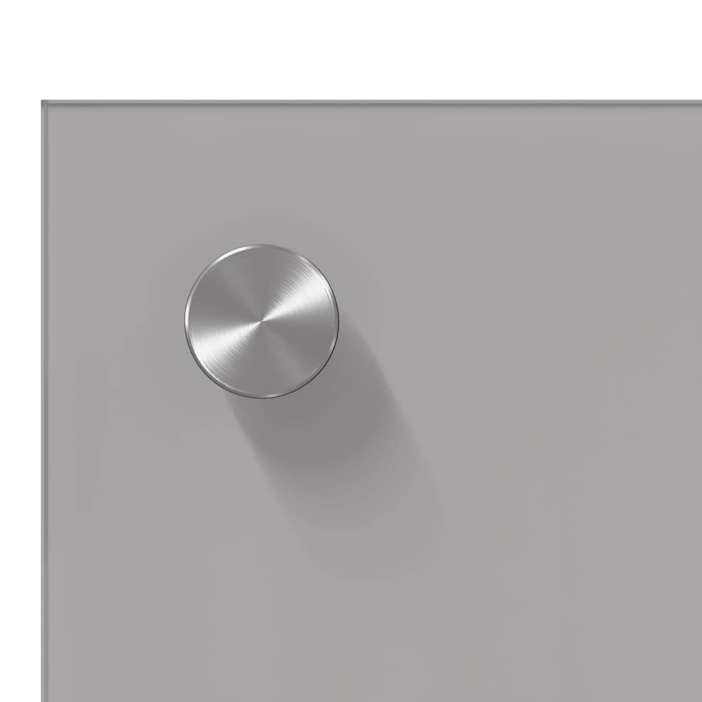 Kuhinjski zid 2 pcs Svijetlo siva 100 x 60 cm