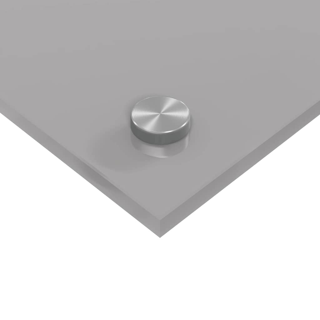 Kuhinjski zid 2 pcs Svijetlo siva 110 x 60 cm