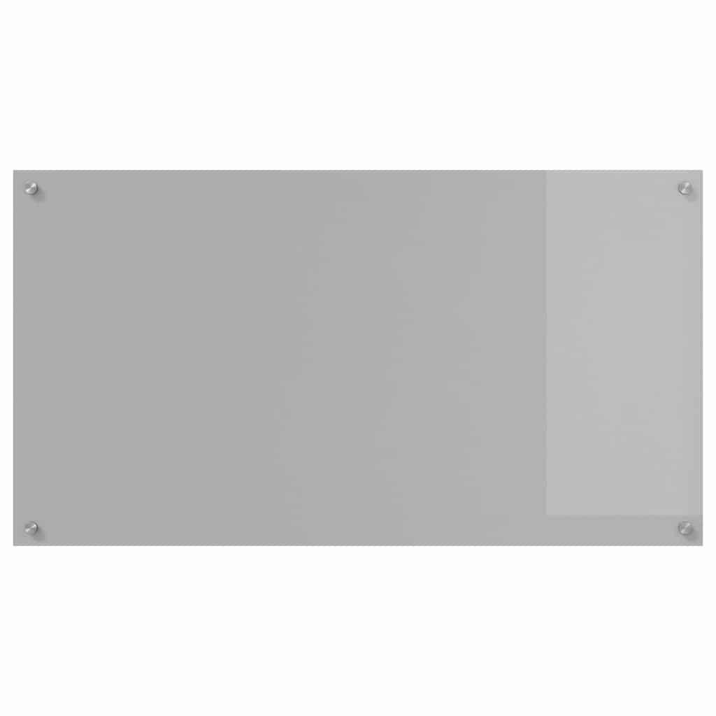 Kuhinjski zid 2 pcs Svijetlo siva 110 x 60 cm