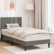 Krevetna konstrukcija Svjetlosiva 90 x 190 cm Kordura tekstil