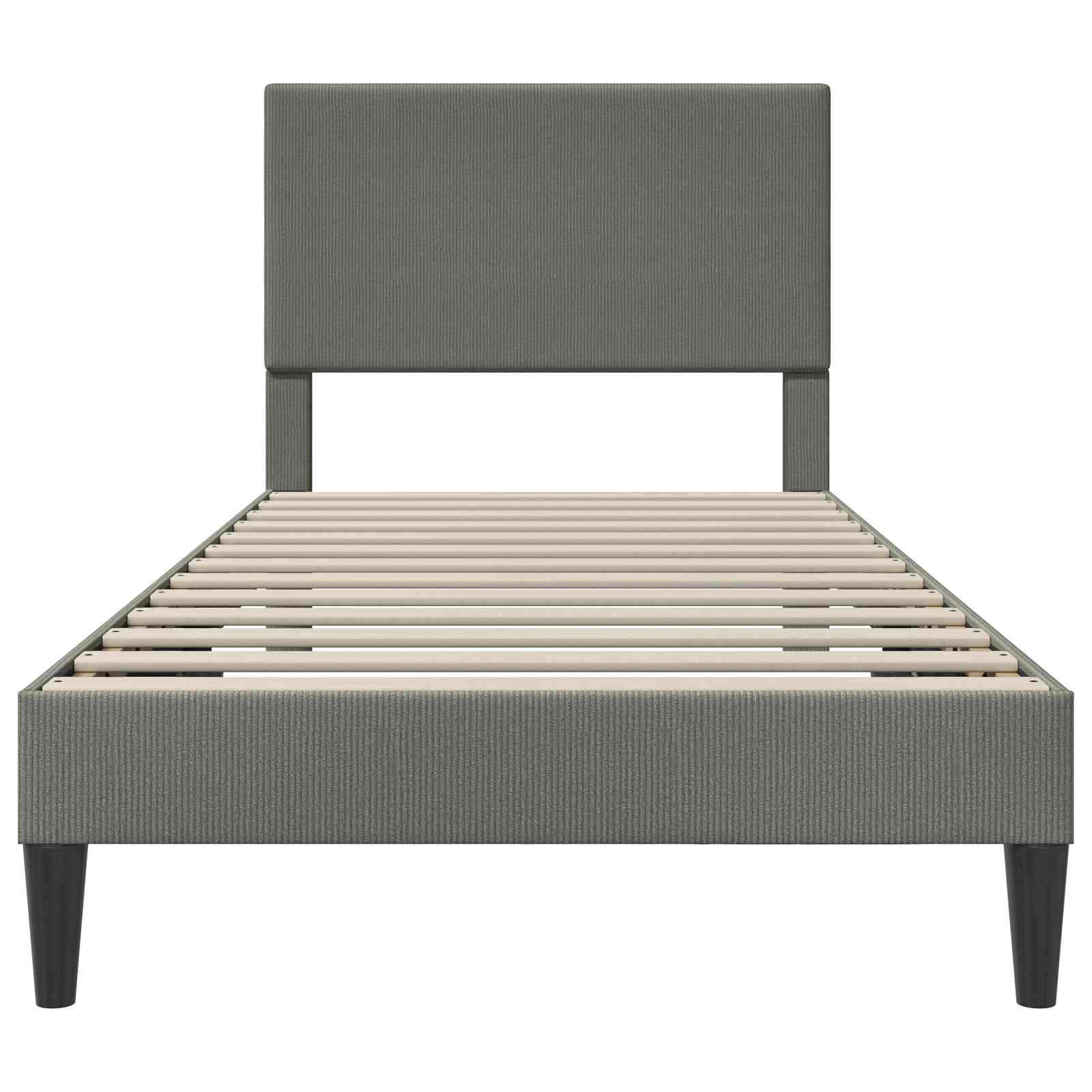 Krevetna konstrukcija Svjetlosiva 90 x 190 cm Kordura tekstil