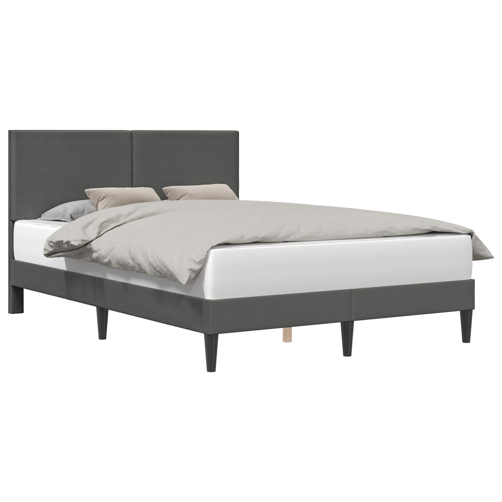 Krevetna konstrukcija Tamnosiva 160 x 200 cm Kordura tekstil