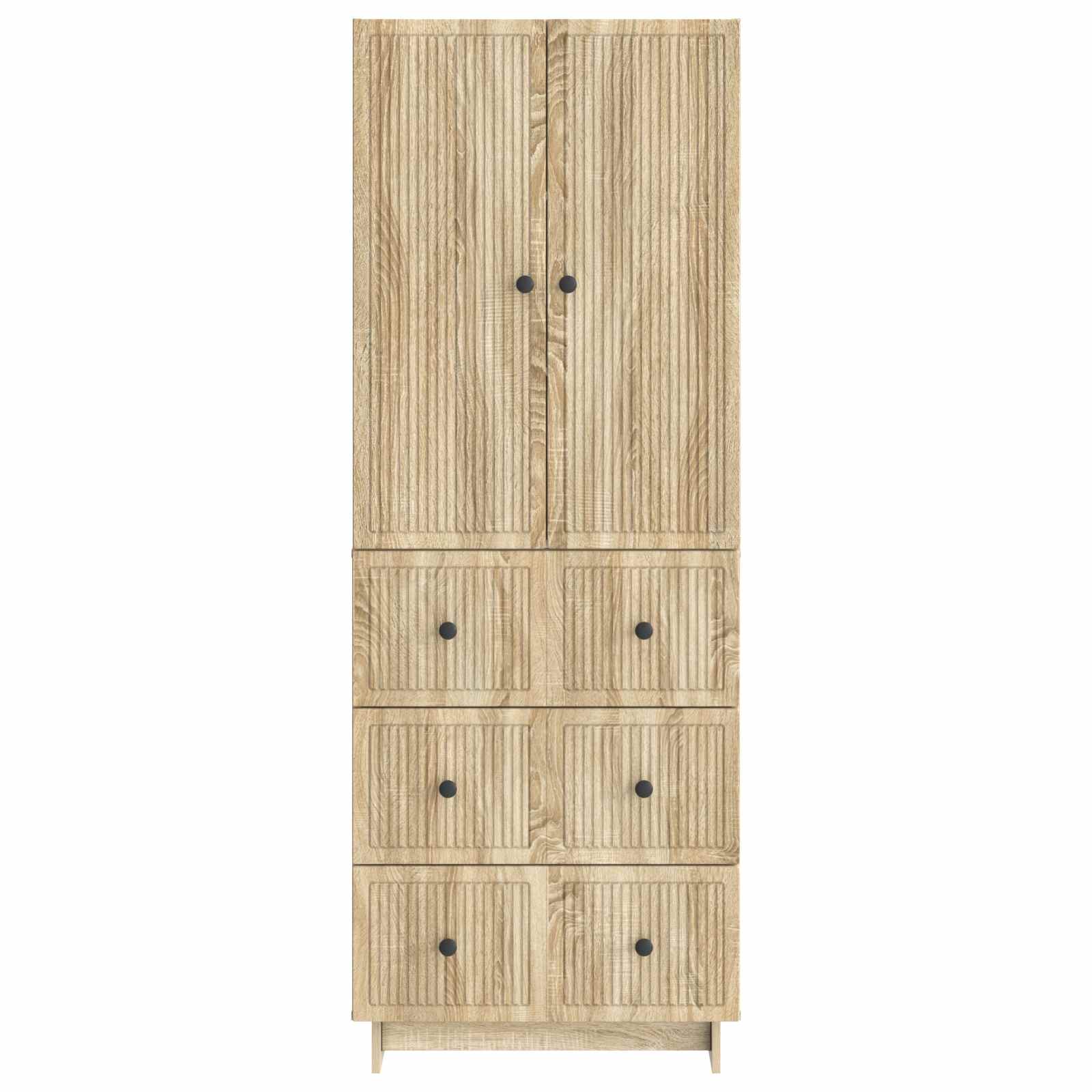 Set ormara 2 pcs 66 x 34,5 x 90 cm Konstruirano drvo