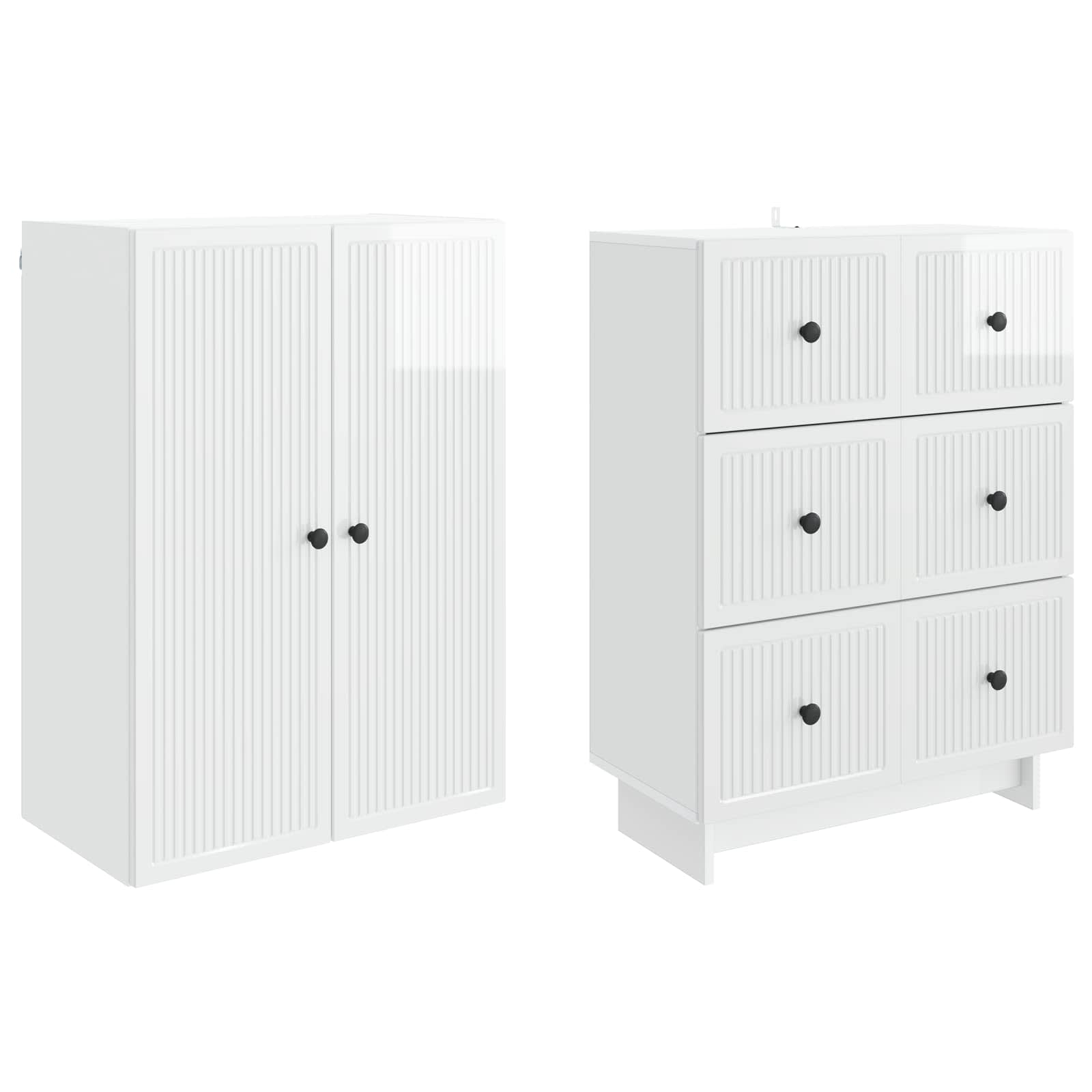 Set ormara 2 pcs 66 x 34,5 x 90 cm Konstruirano drvo