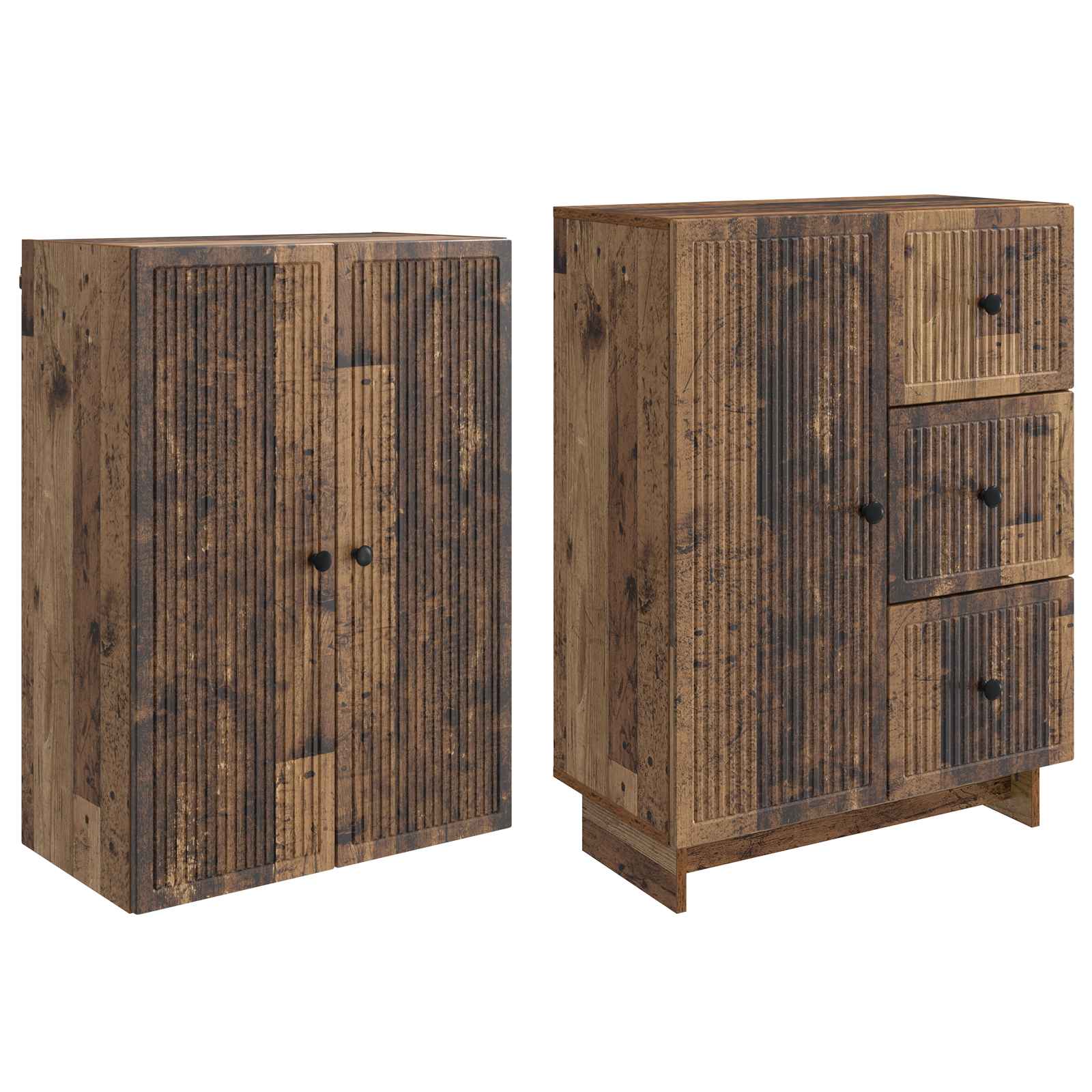 Set ormara 2 pcs 66 x 34,5 x 90 cm Konstruirano drvo