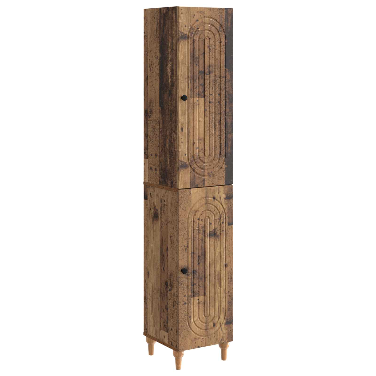 Set ormara 2 pcs Staro drvo Konstruirano drvo