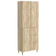 2 pcs Hrast sonoma