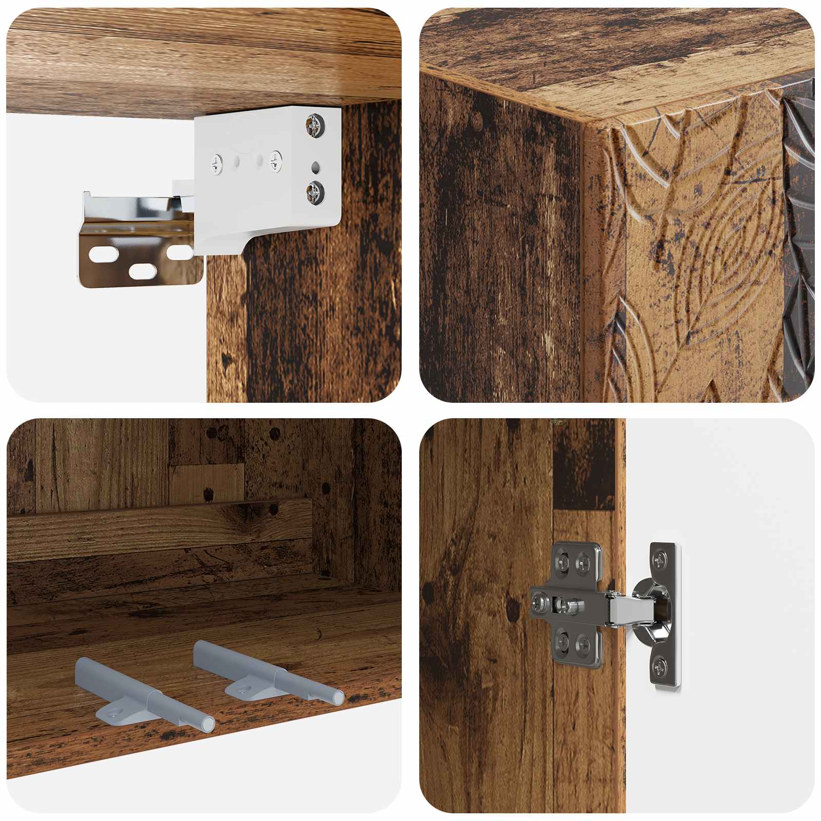 2 pcs Staro drvo