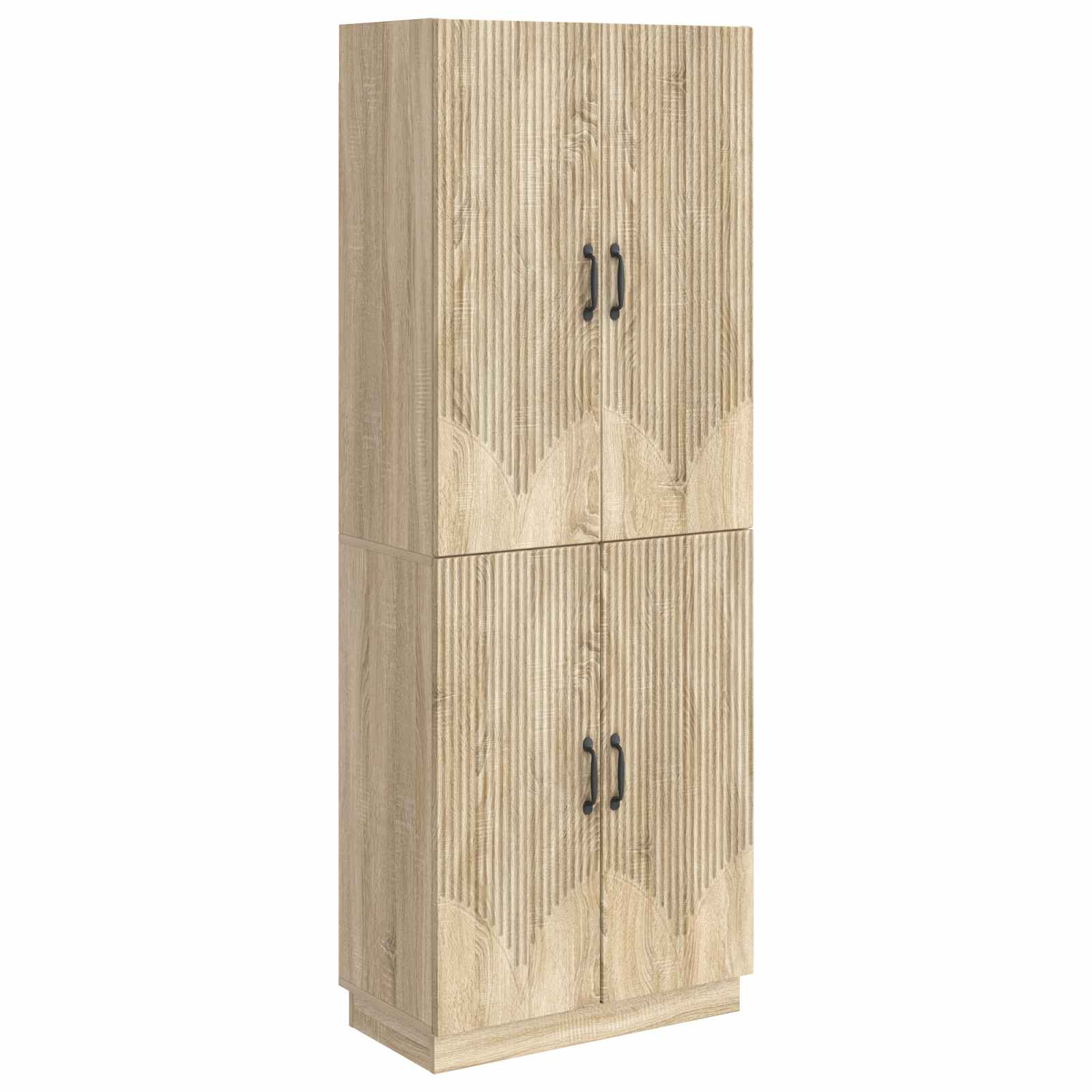 Set ormara 2 pcs Hrast sonoma Konstruirano drvo