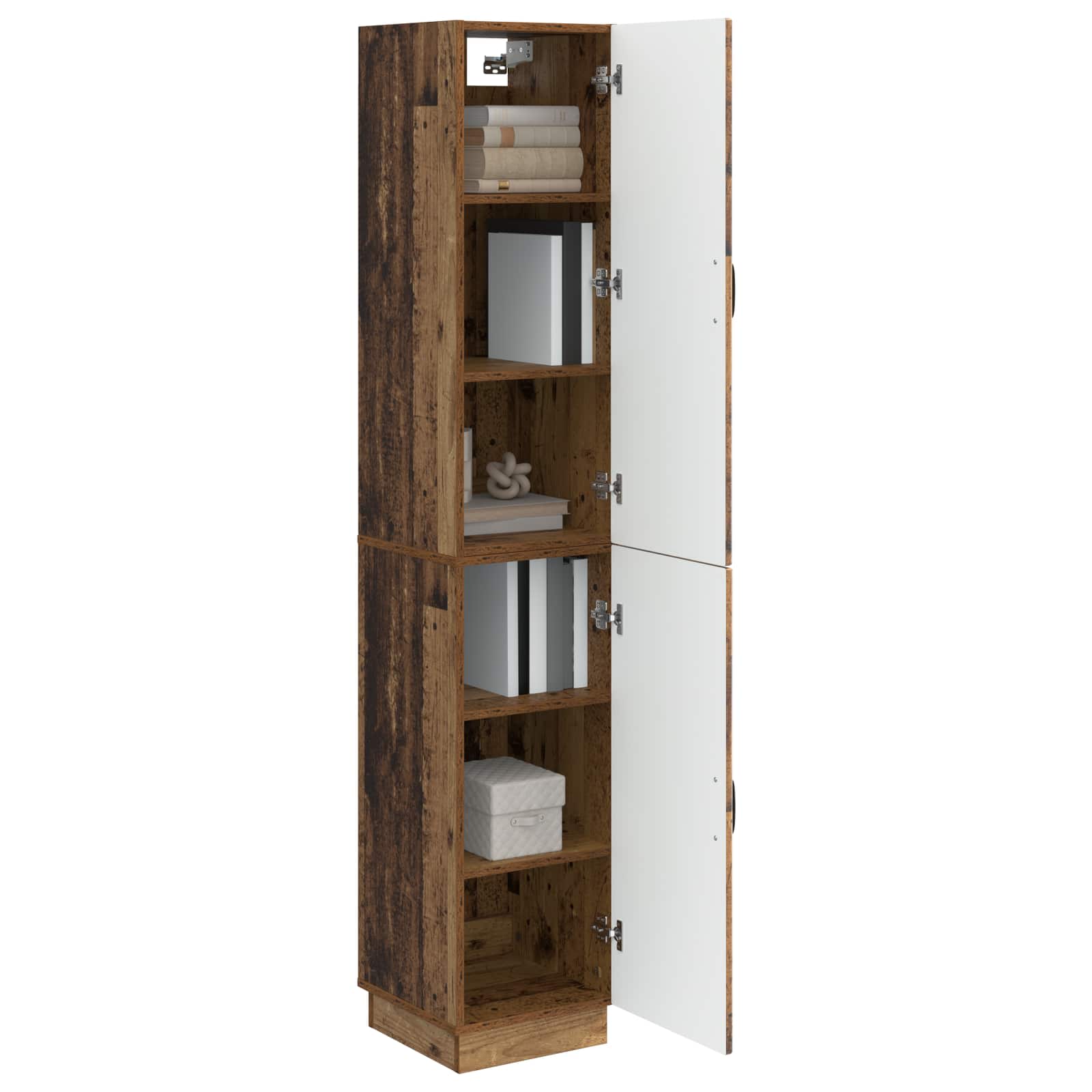 Set ormara 2 pcs Staro drvo Konstruirano drvo