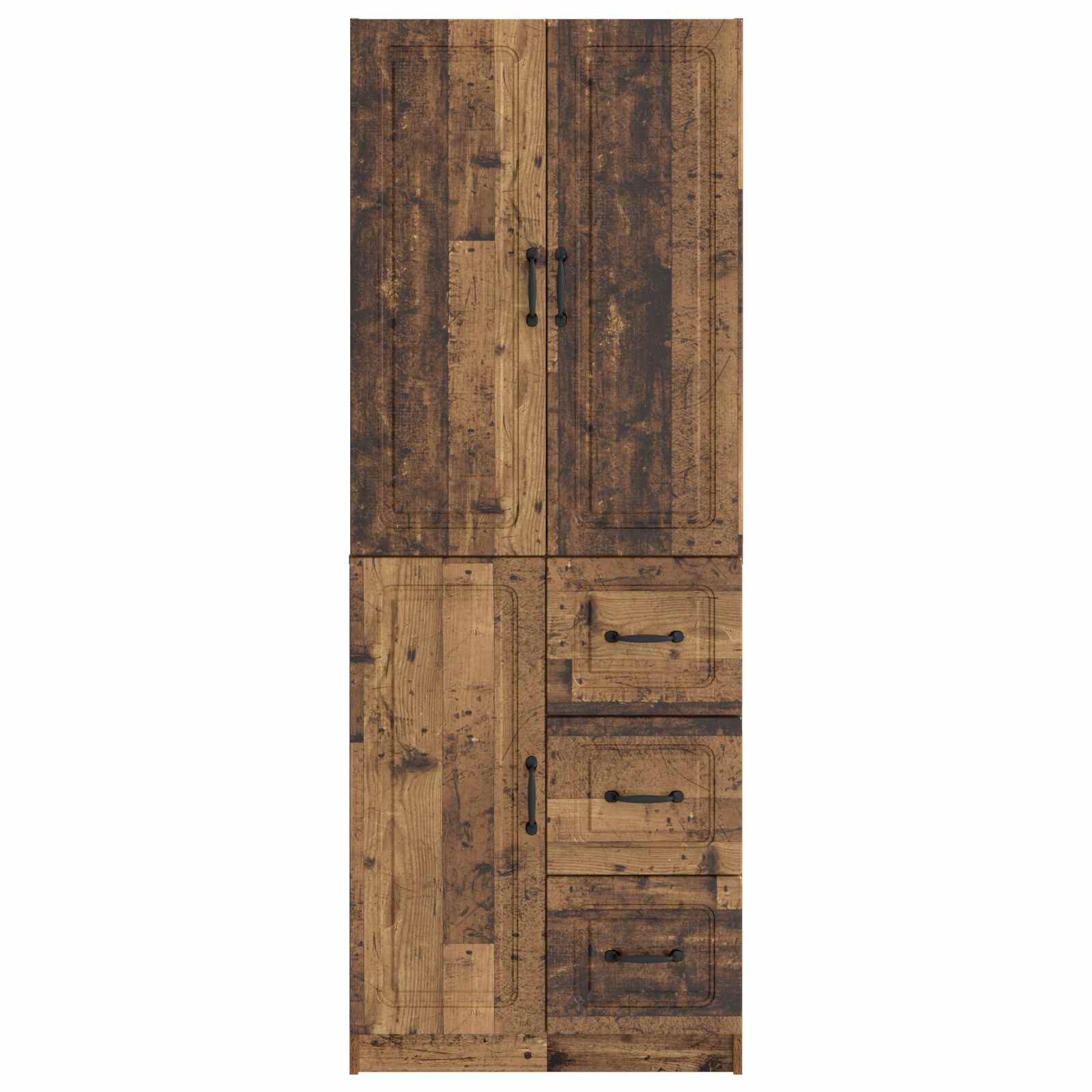 Set ormara 2 pcs Staro drvo Konstruirano drvo